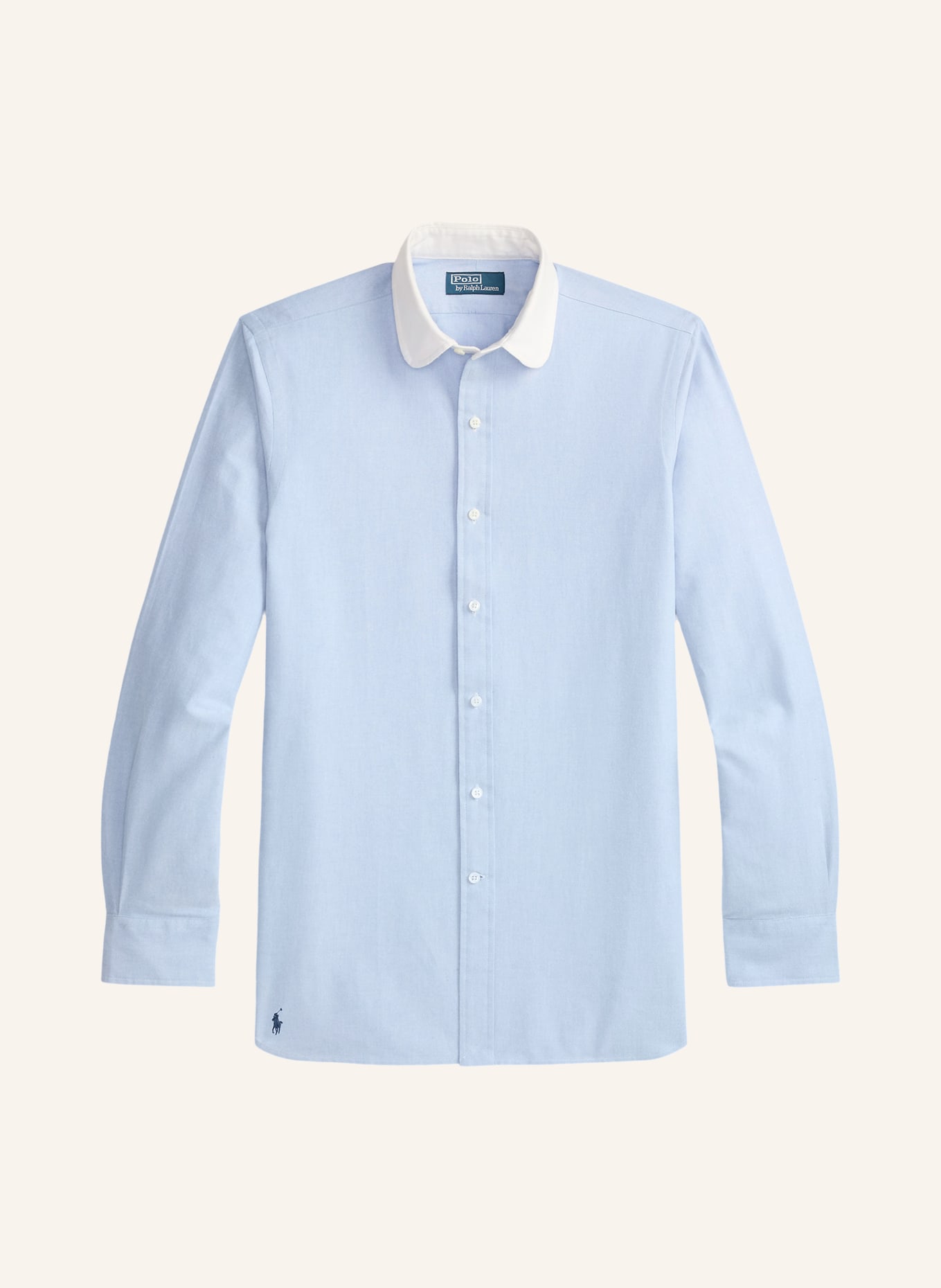 POLO RALPH LAUREN Oxfordhemd Classic Fit: HELLBLAU / WEISS