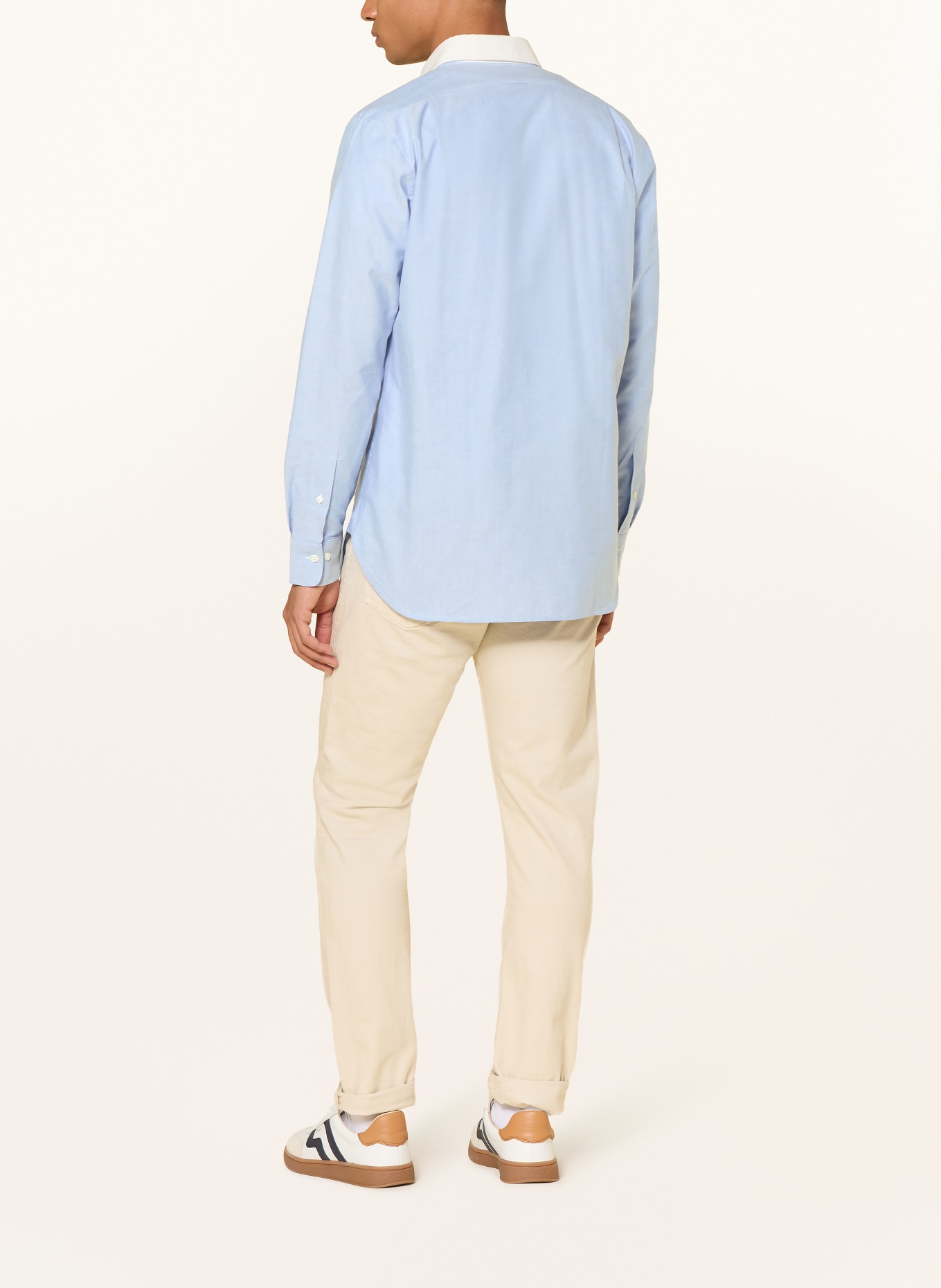 POLO RALPH LAUREN Oxfordhemd Classic Fit: HELLBLAU / WEISS