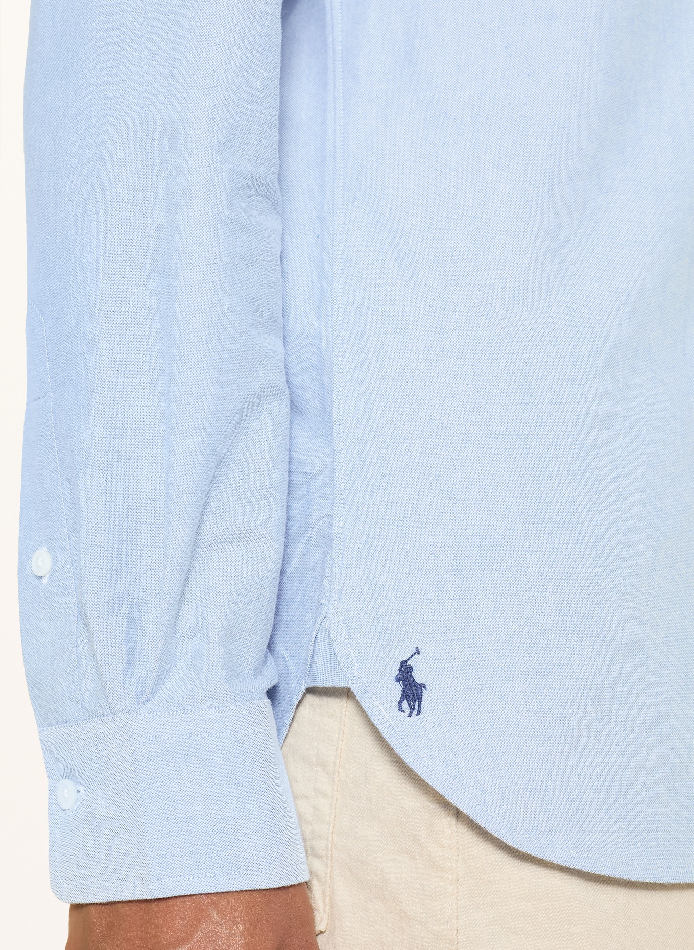 POLO RALPH LAUREN Oxfordhemd Classic Fit: HELLBLAU / WEISS