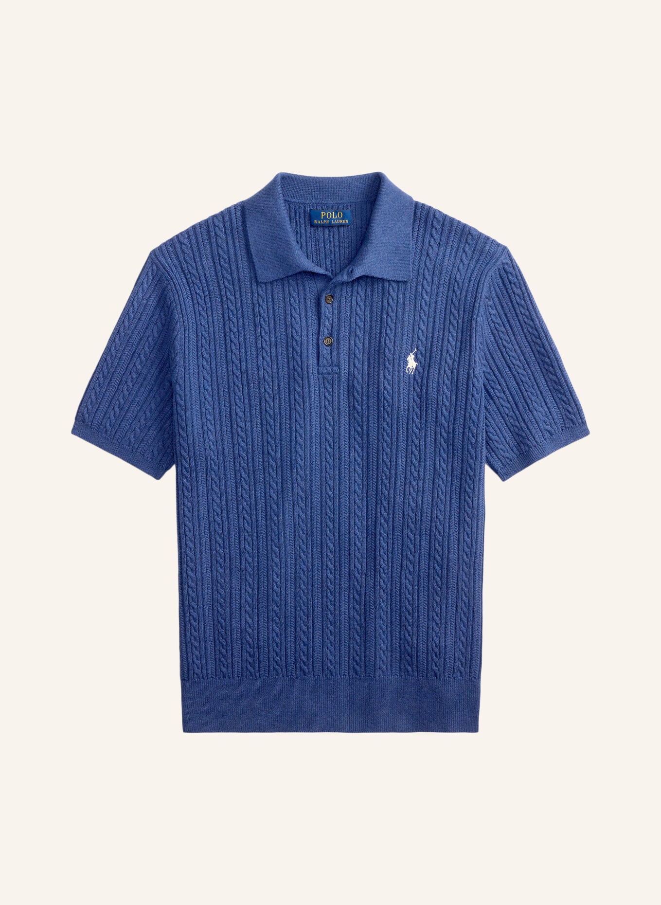 POLO RALPH LAUREN Polo en tricot: BLEU FONCÉ