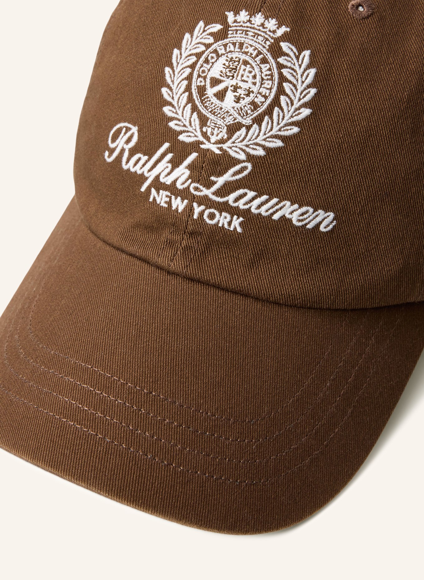 POLO RALPH LAUREN Cap: DUNKELBRAUN