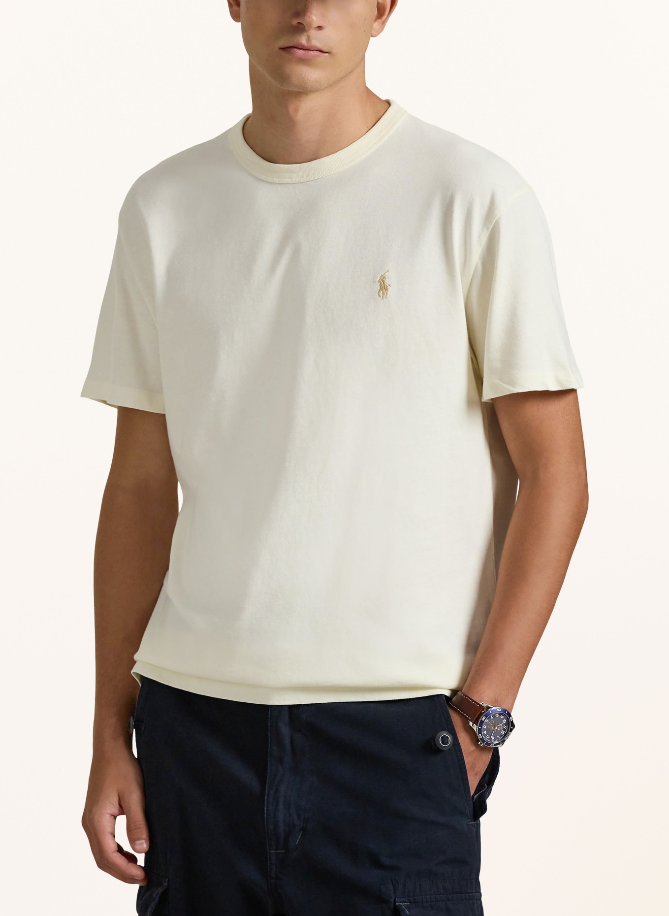 POLO RALPH LAUREN Koszulka: KREMOWY