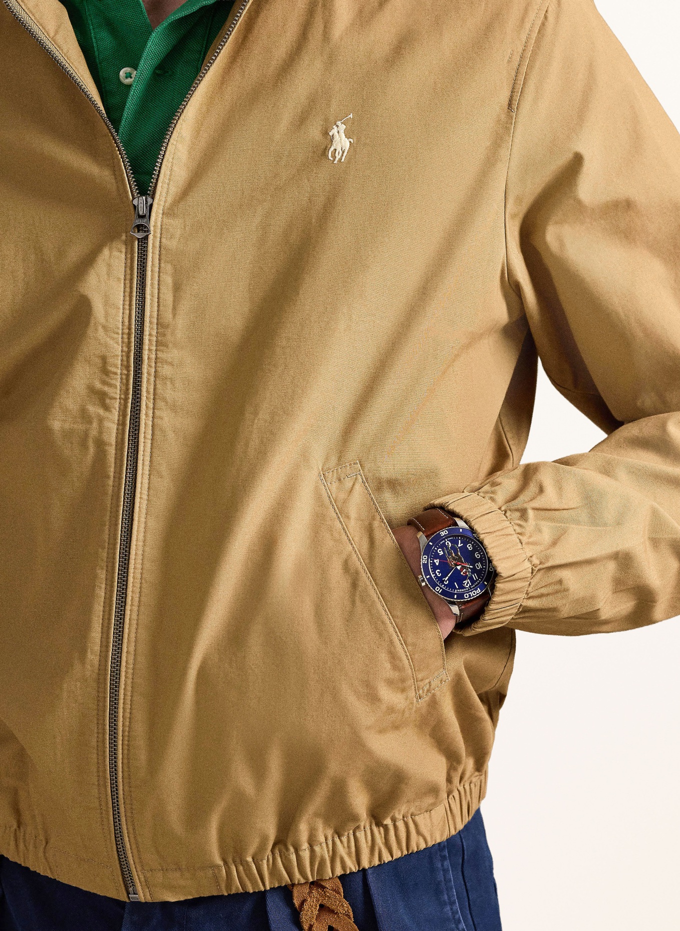 POLO RALPH LAUREN Blouson: HELLBRAUN