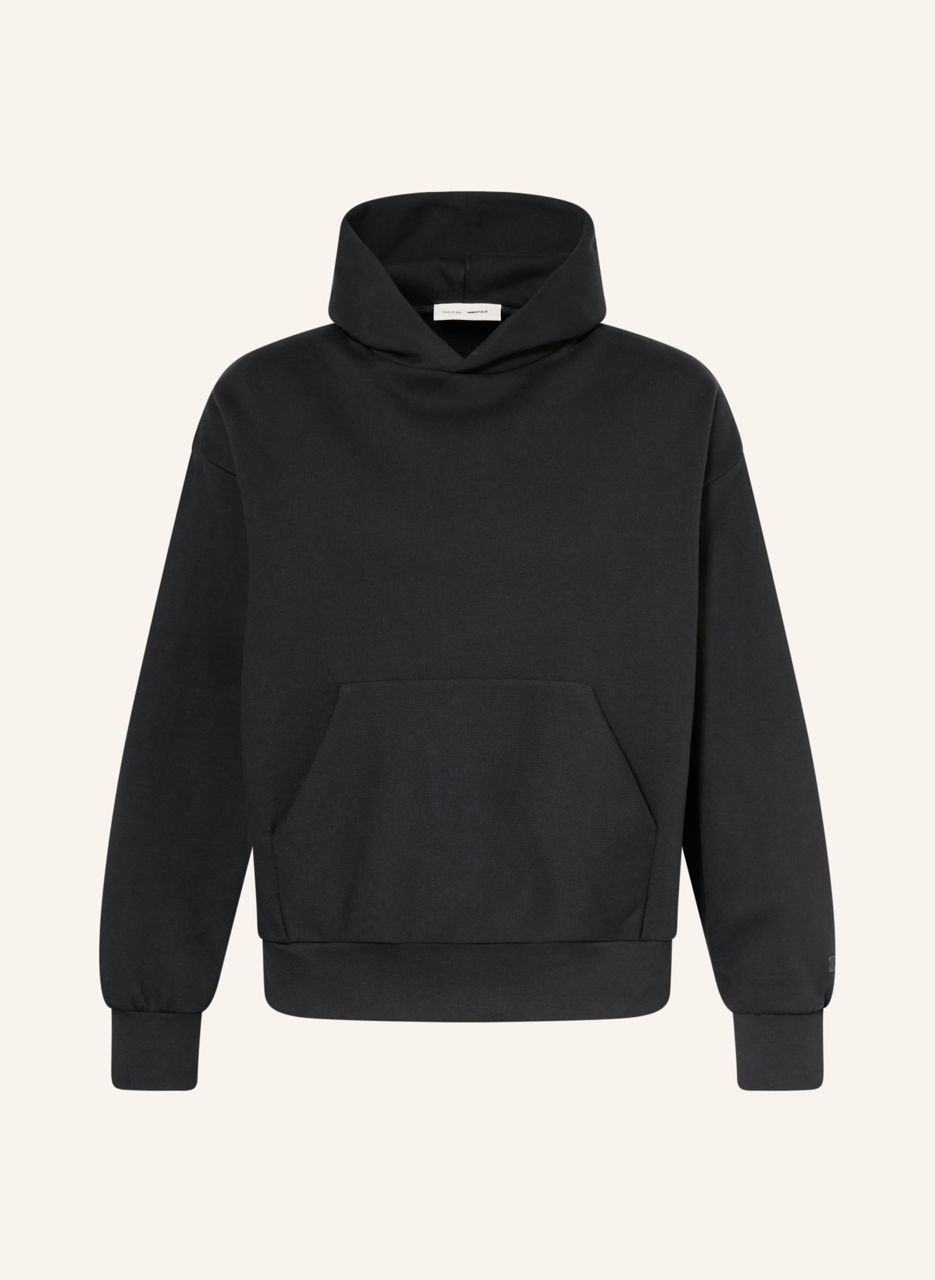 ESSENTIALS - FEAR OF GOD Oversized-Hoodie: SCHWARZ