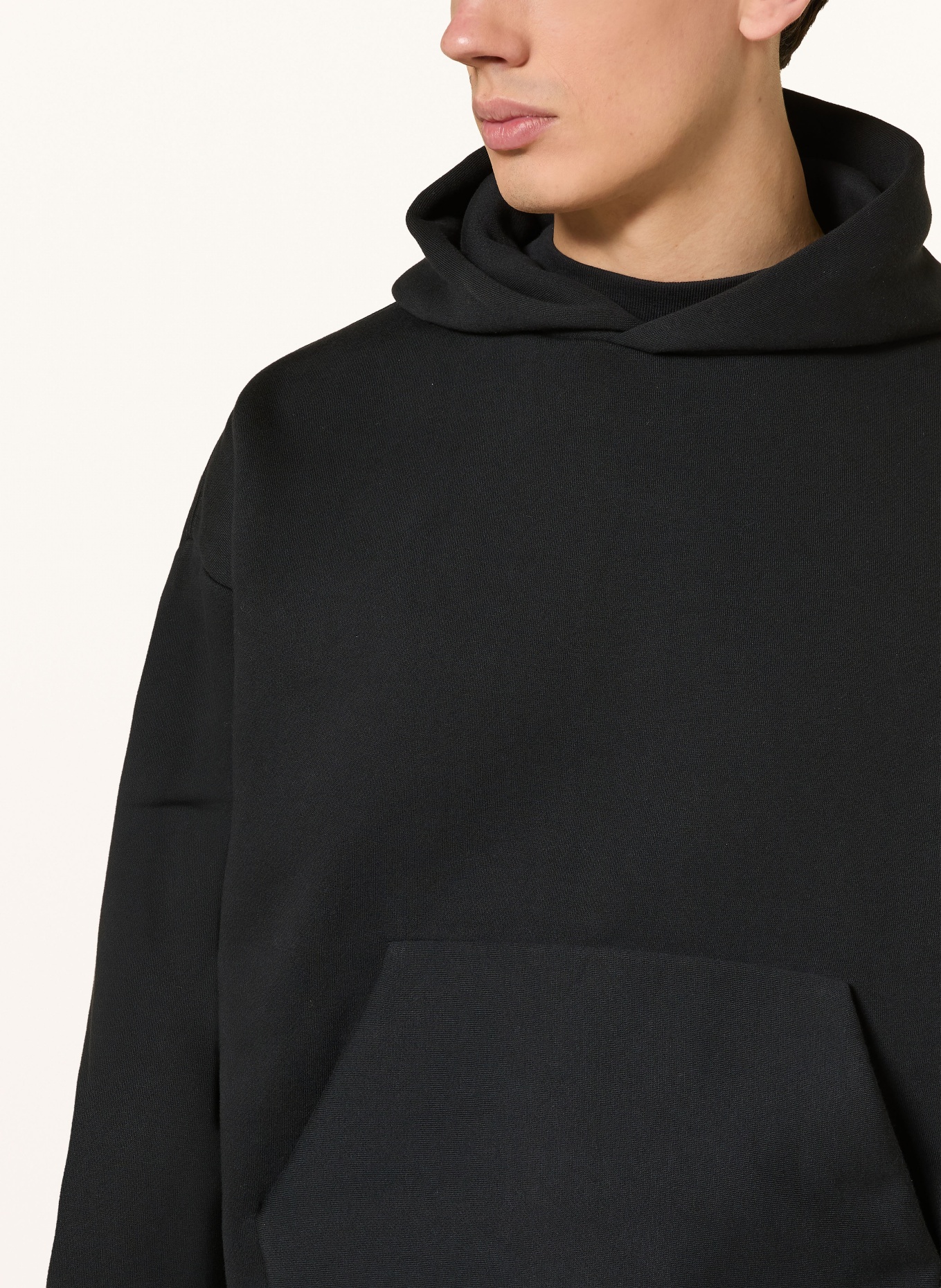 ESSENTIALS - FEAR OF GOD Oversized-Hoodie: SCHWARZ