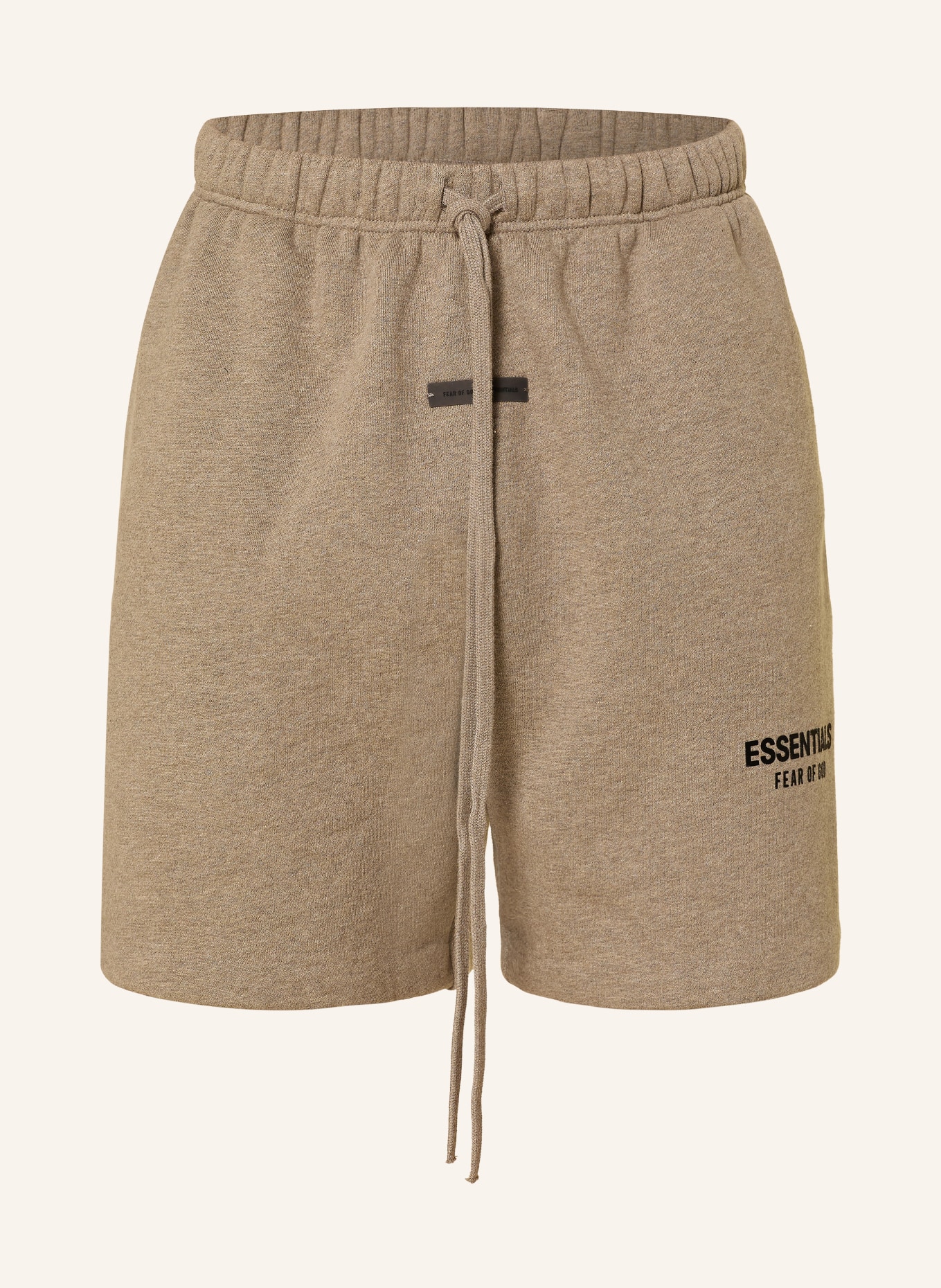 ESSENTIALS - FEAR OF GOD Sweatshorts: TAUPE / SCHWARZ