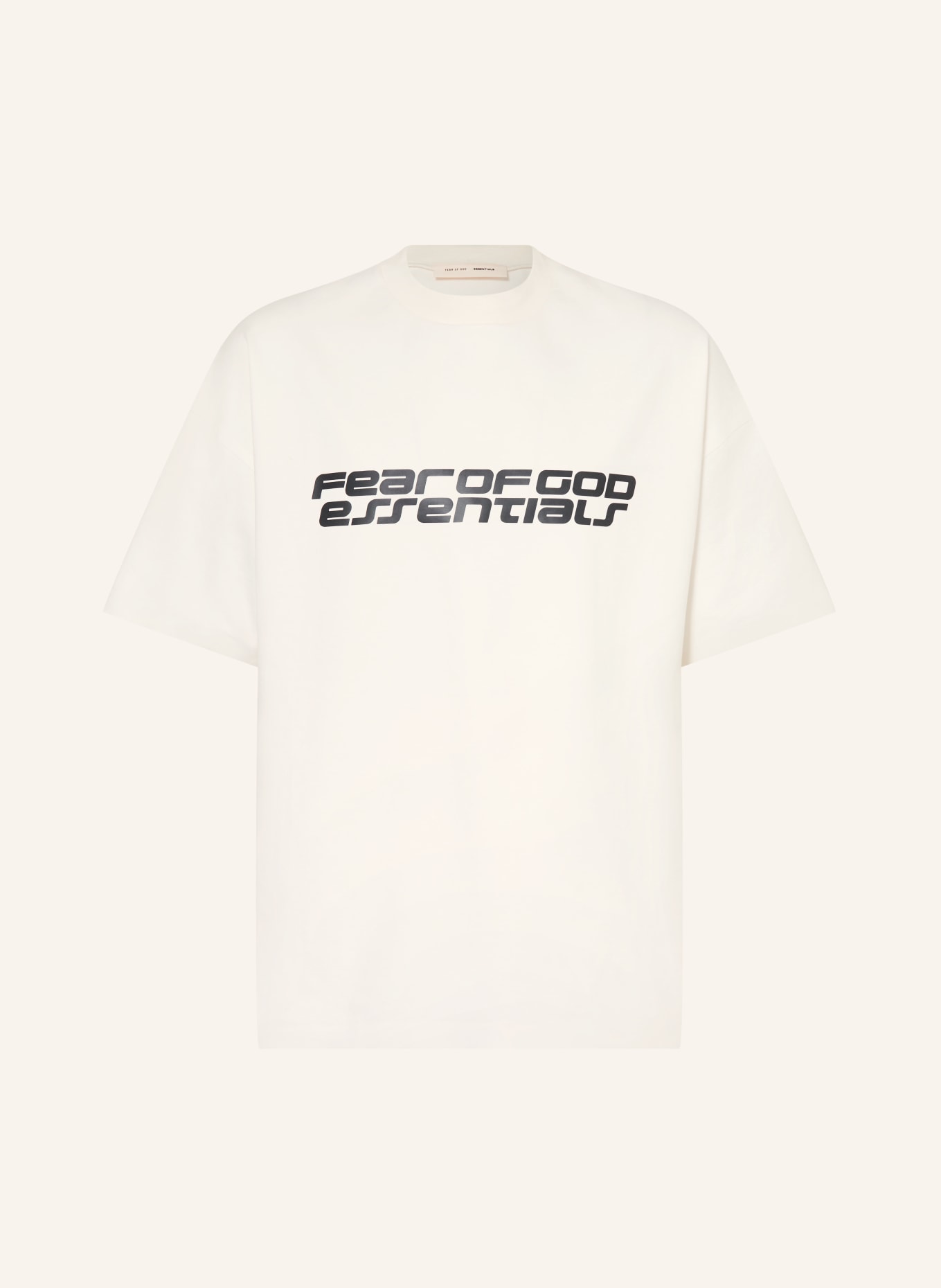 ESSENTIALS - FEAR OF GOD Oversized-Shirt: WEISS