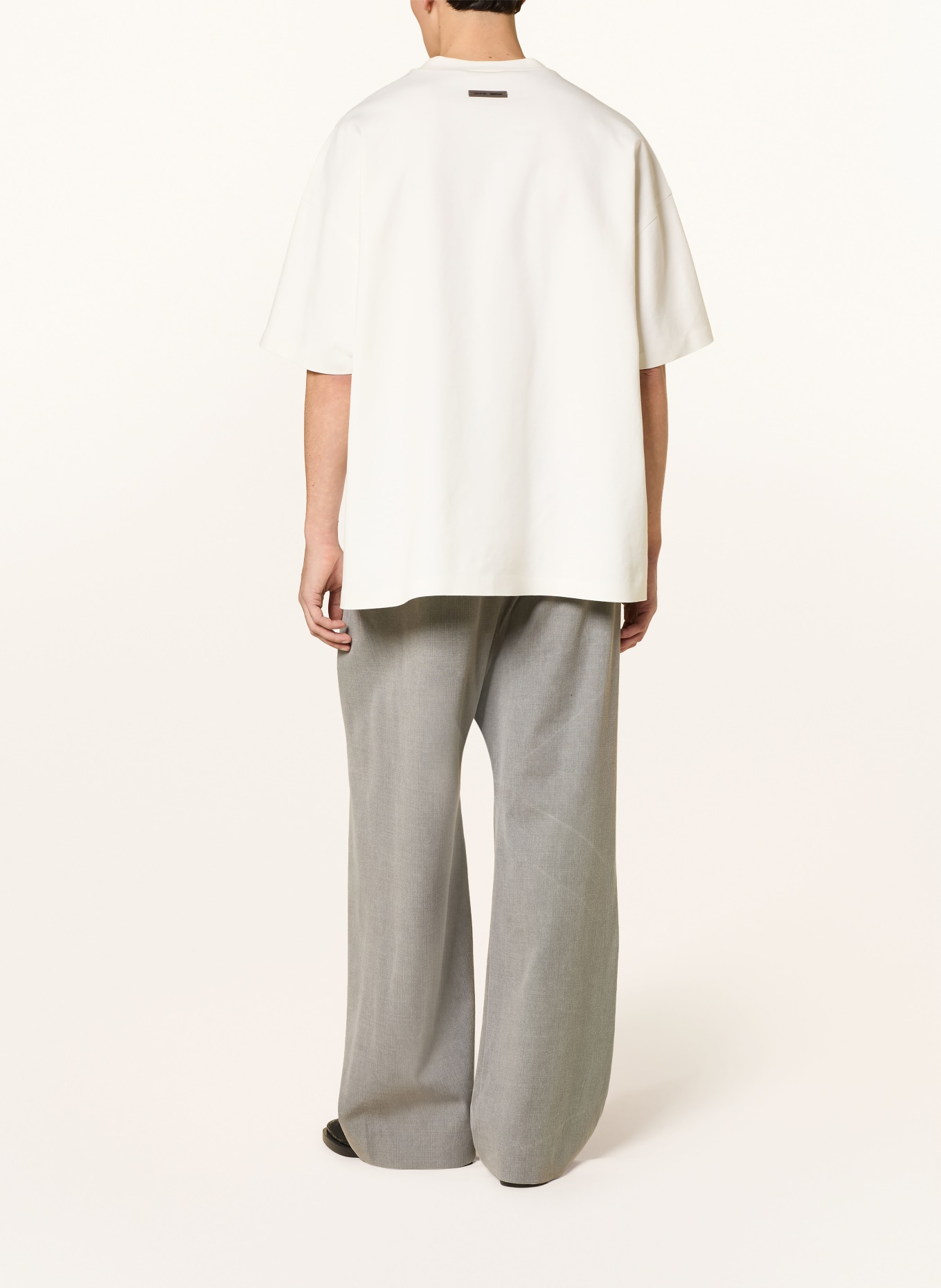 ESSENTIALS - FEAR OF GOD Oversized-Shirt: WEISS