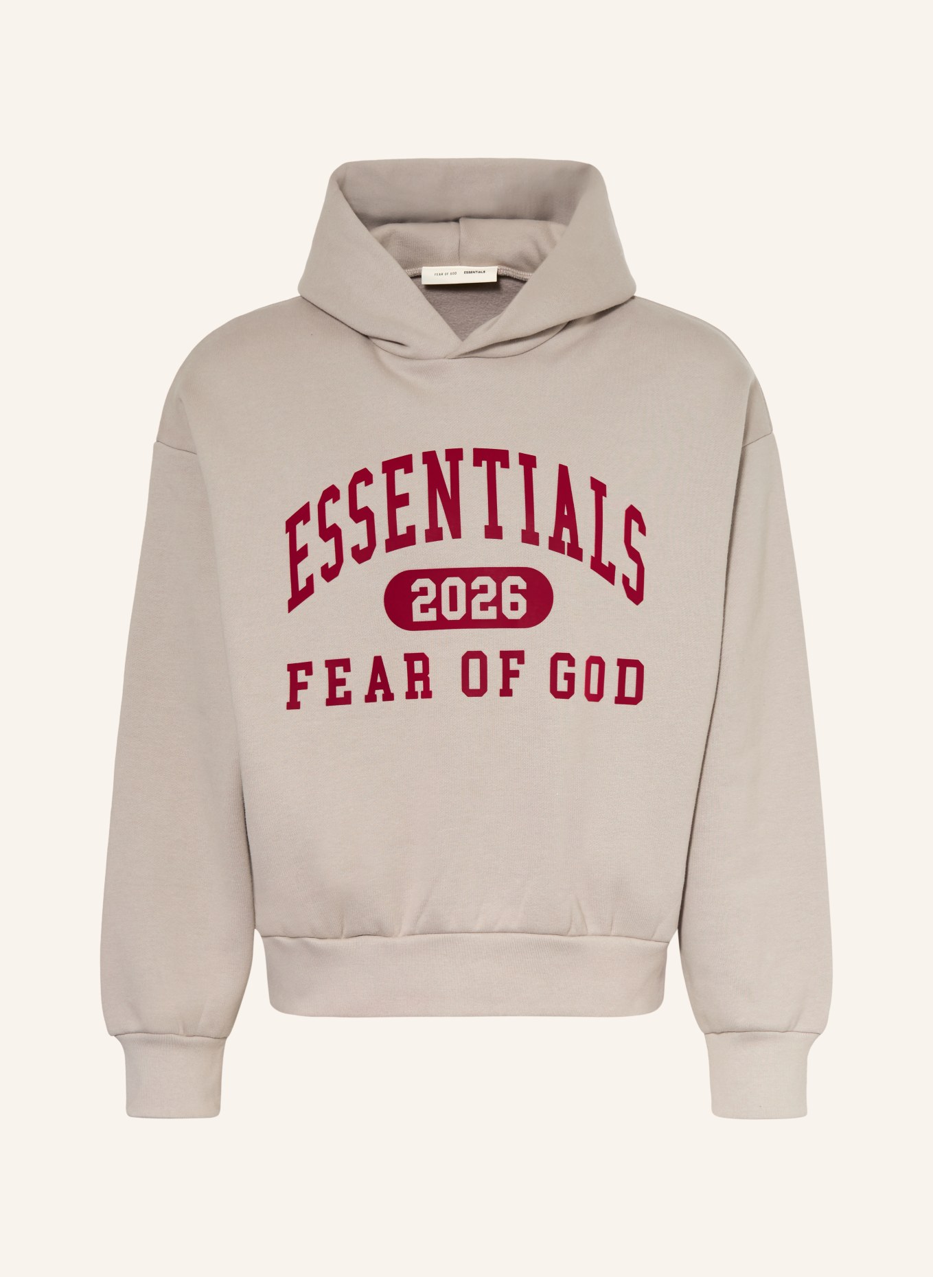 ESSENTIALS - FEAR OF GOD Hoodie ESSENTIALS: HELLGRAU