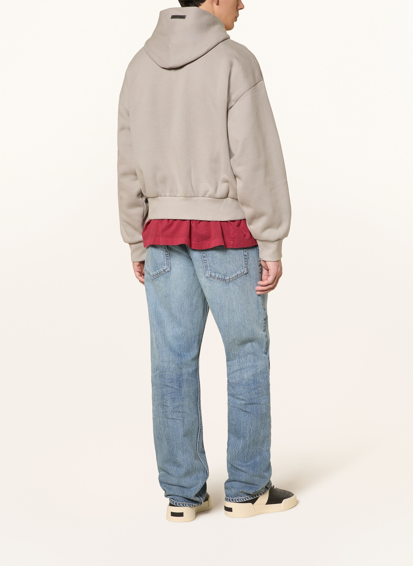 ESSENTIALS - FEAR OF GOD Hoodie ESSENTIALS: HELLGRAU