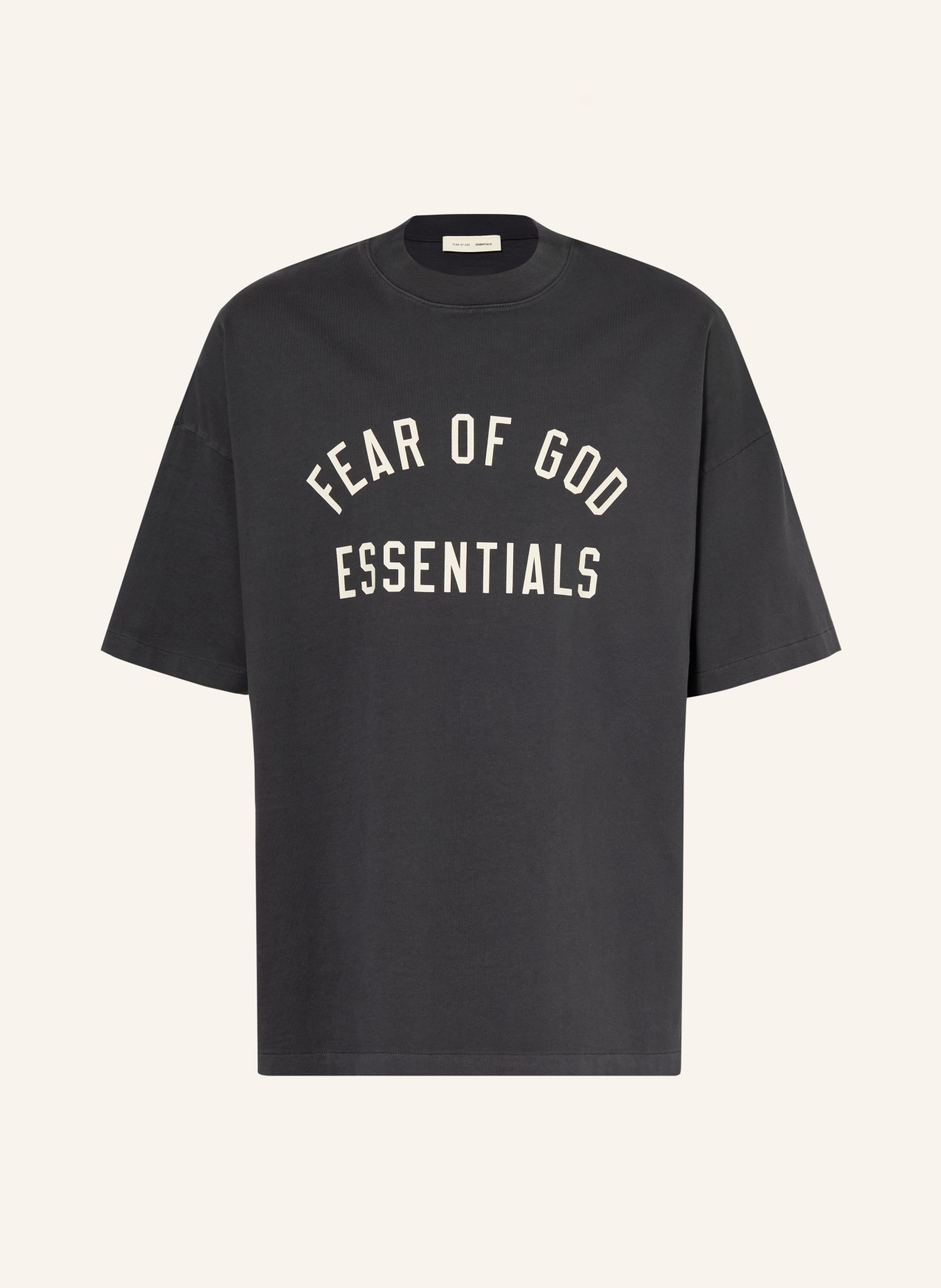 ESSENTIALS - FEAR OF GOD Oversized-Shirt: SCHWARZ