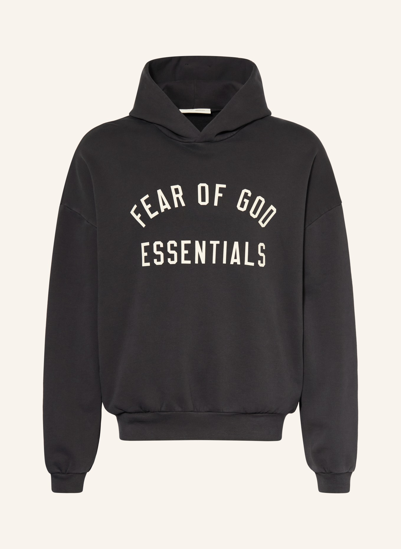 ESSENTIALS - FEAR OF GOD Oversized-Hoodie: SCHWARZ