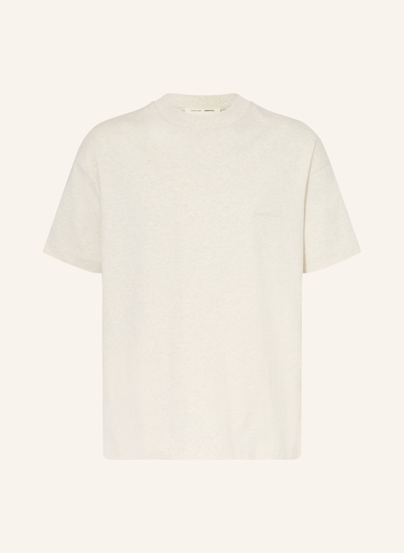 ESSENTIALS - FEAR OF GOD T-Shirt: BEIGE
