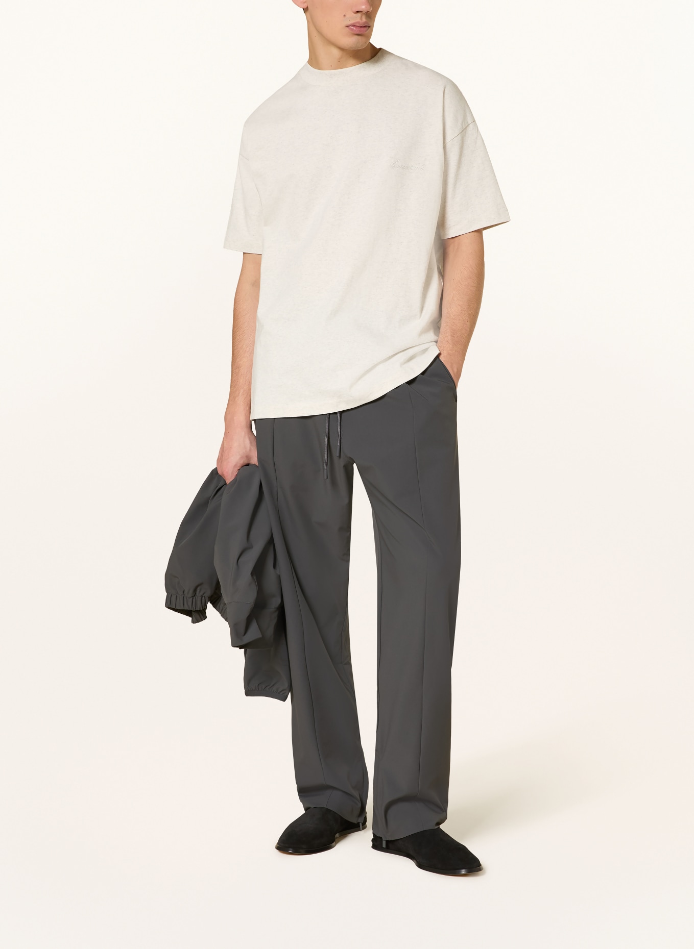 ESSENTIALS - FEAR OF GOD T-Shirt: BEIGE