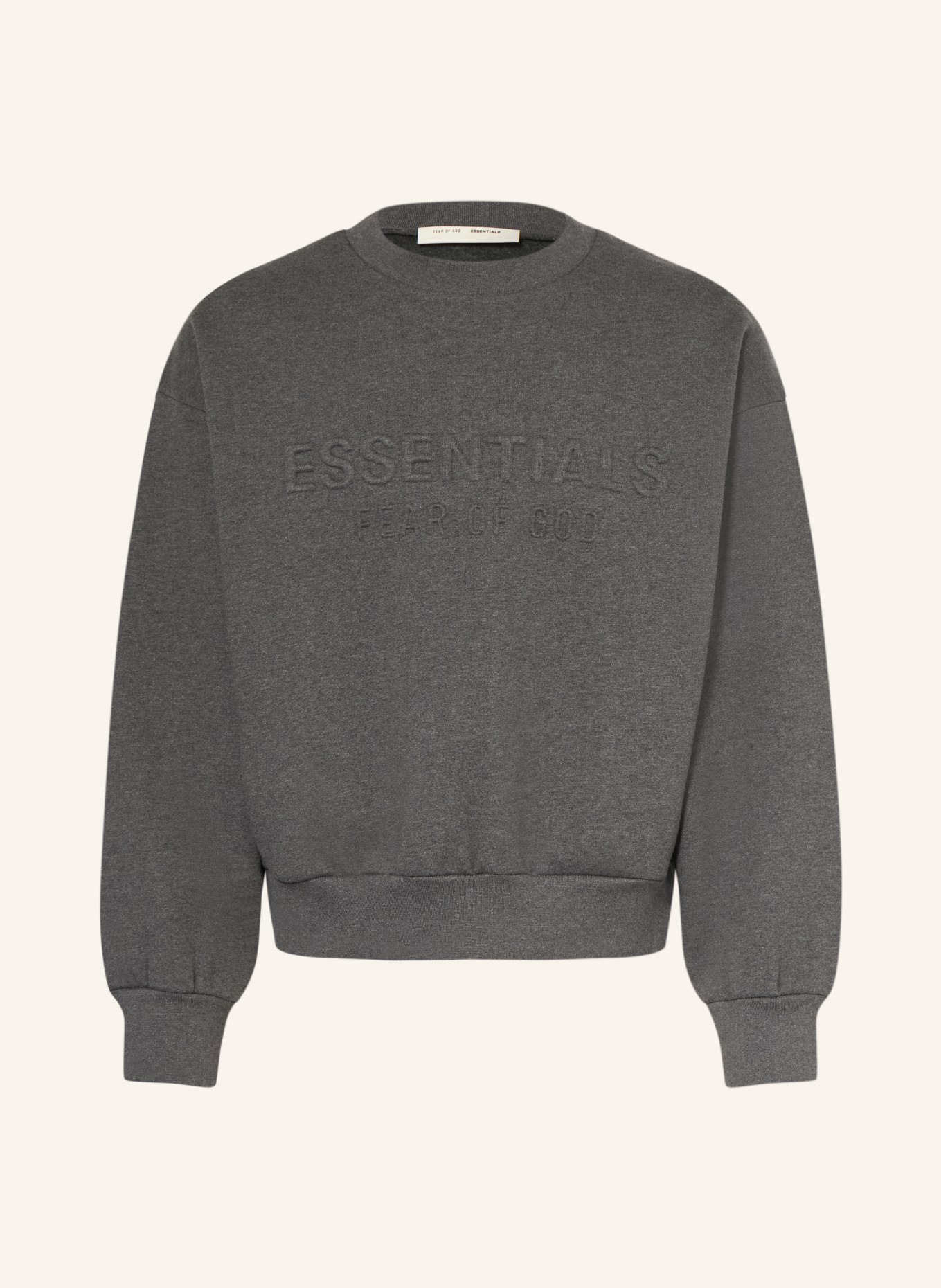 ESSENTIALS - FEAR OF GOD Sweatshirt: DUNKELGRAU