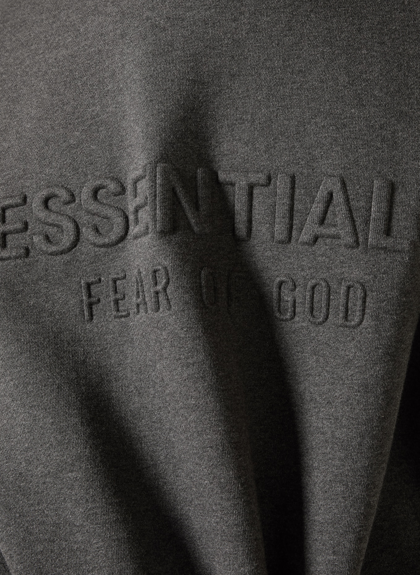 ESSENTIALS - FEAR OF GOD Sweatshirt: DUNKELGRAU