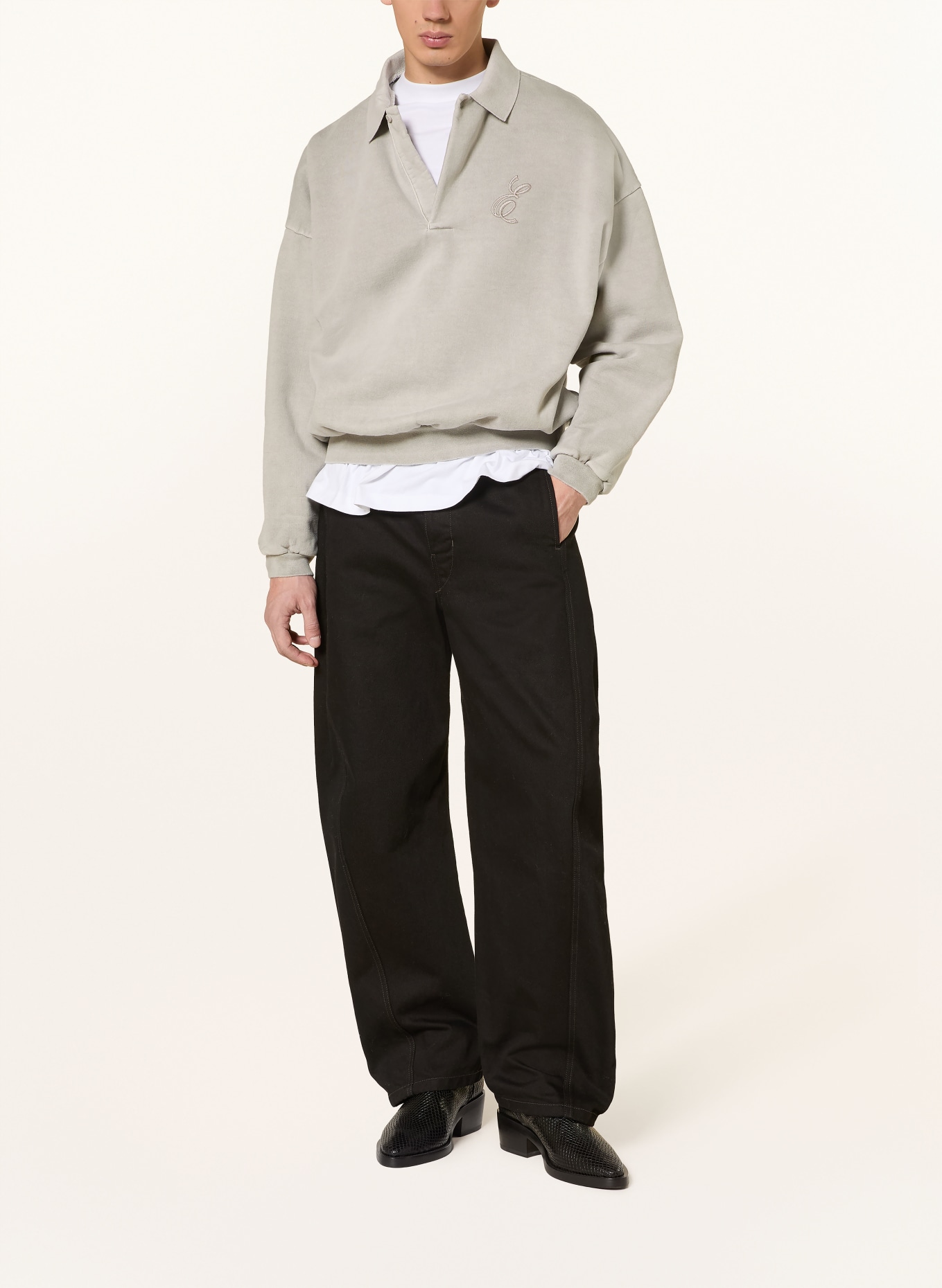 ESSENTIALS - FEAR OF GOD Sweatshirt: HELLGRAU