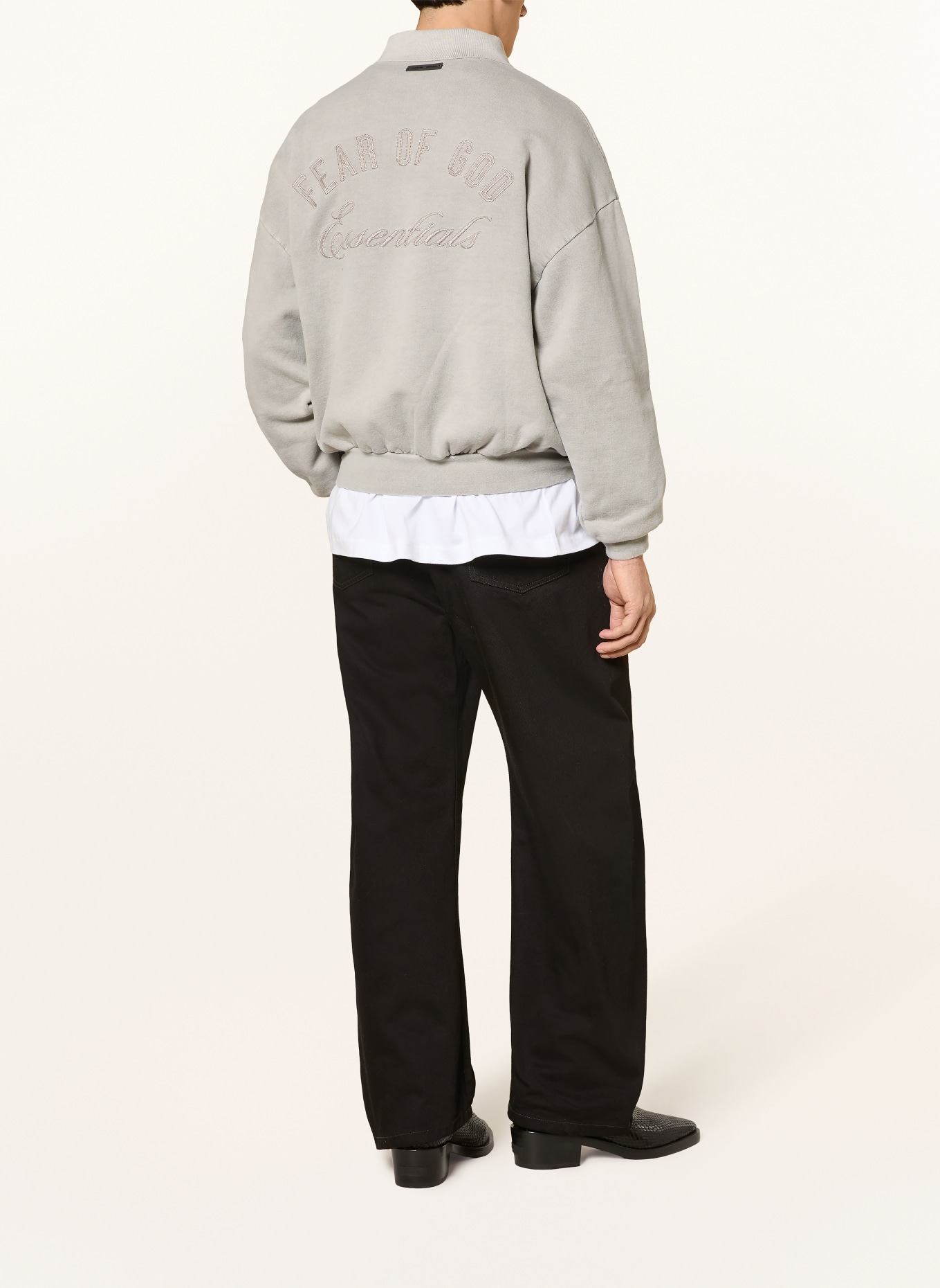 ESSENTIALS - FEAR OF GOD Sweatshirt: HELLGRAU