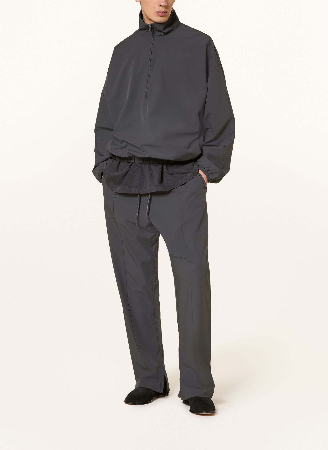 ESSENTIALS - FEAR OF GOD Track Pants: DUNKELGRAU