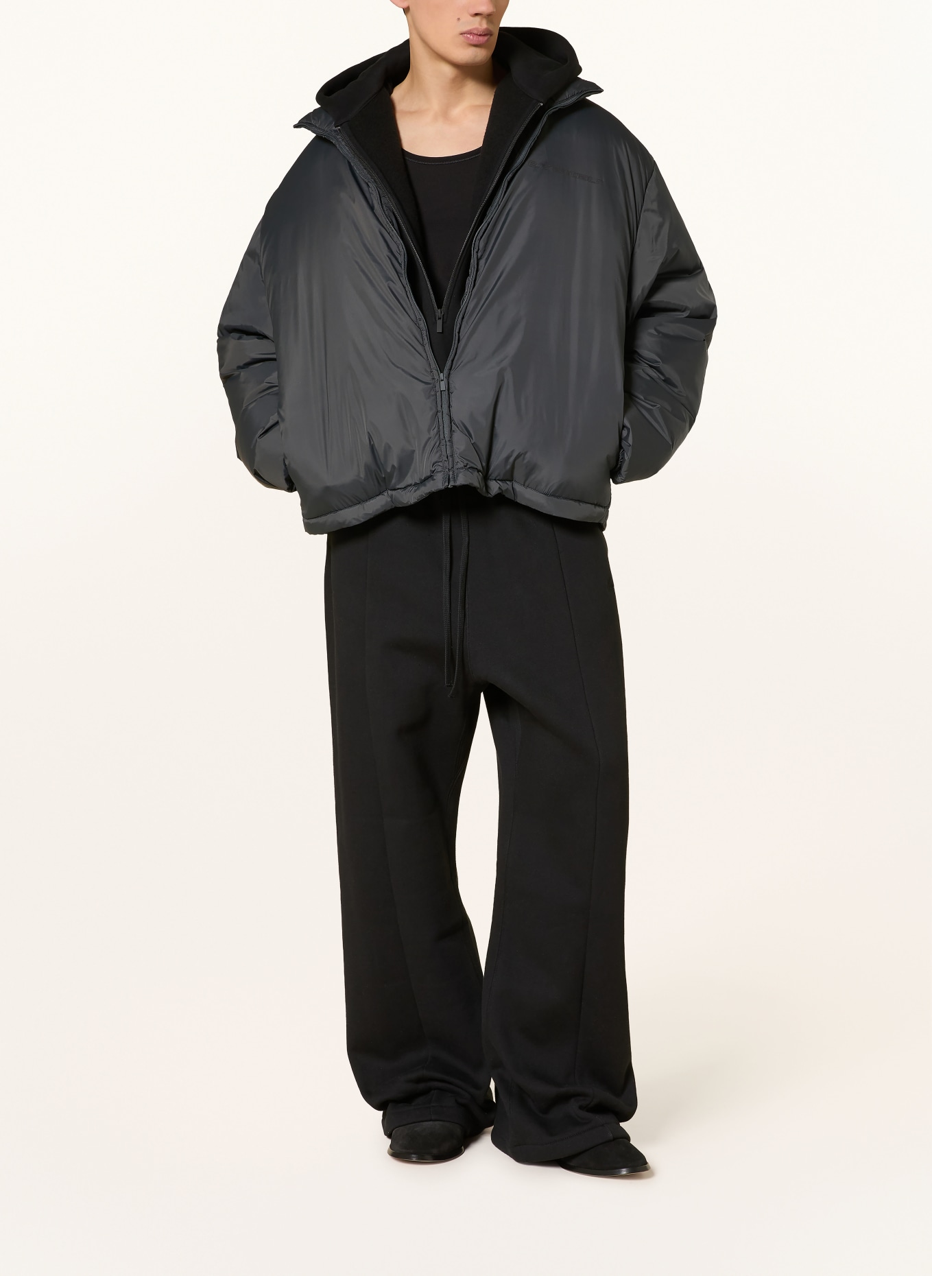 ESSENTIALS - FEAR OF GOD Oversized-Daunenjacke: DUNKELGRAU