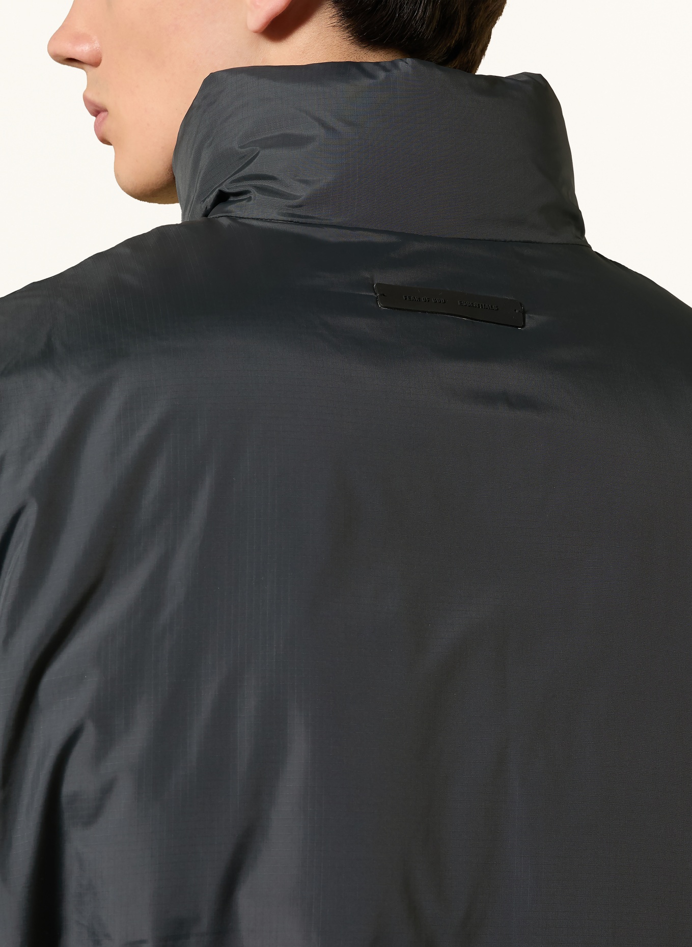 ESSENTIALS - FEAR OF GOD Oversized-Daunenjacke: DUNKELGRAU