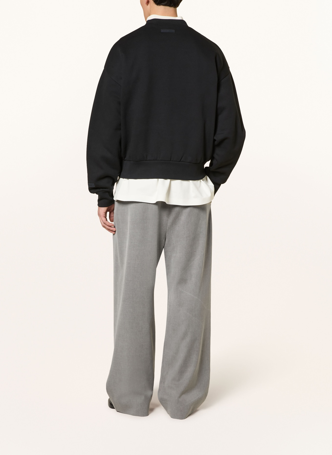 ESSENTIALS - FEAR OF GOD Oversized-Sweatshirt: SCHWARZ