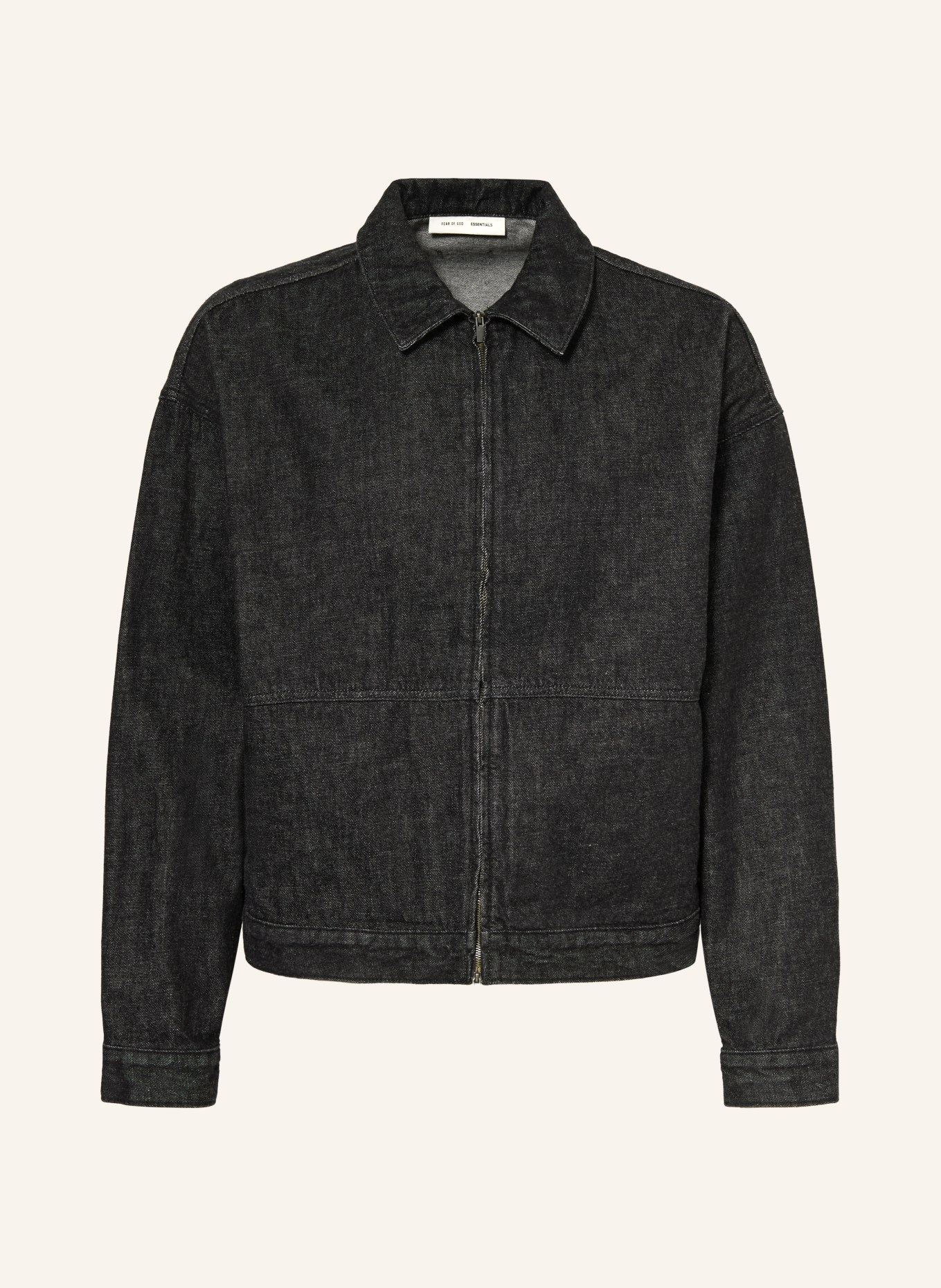 ESSENTIALS - FEAR OF GOD Jeansjacke: VINTAGE BLACK