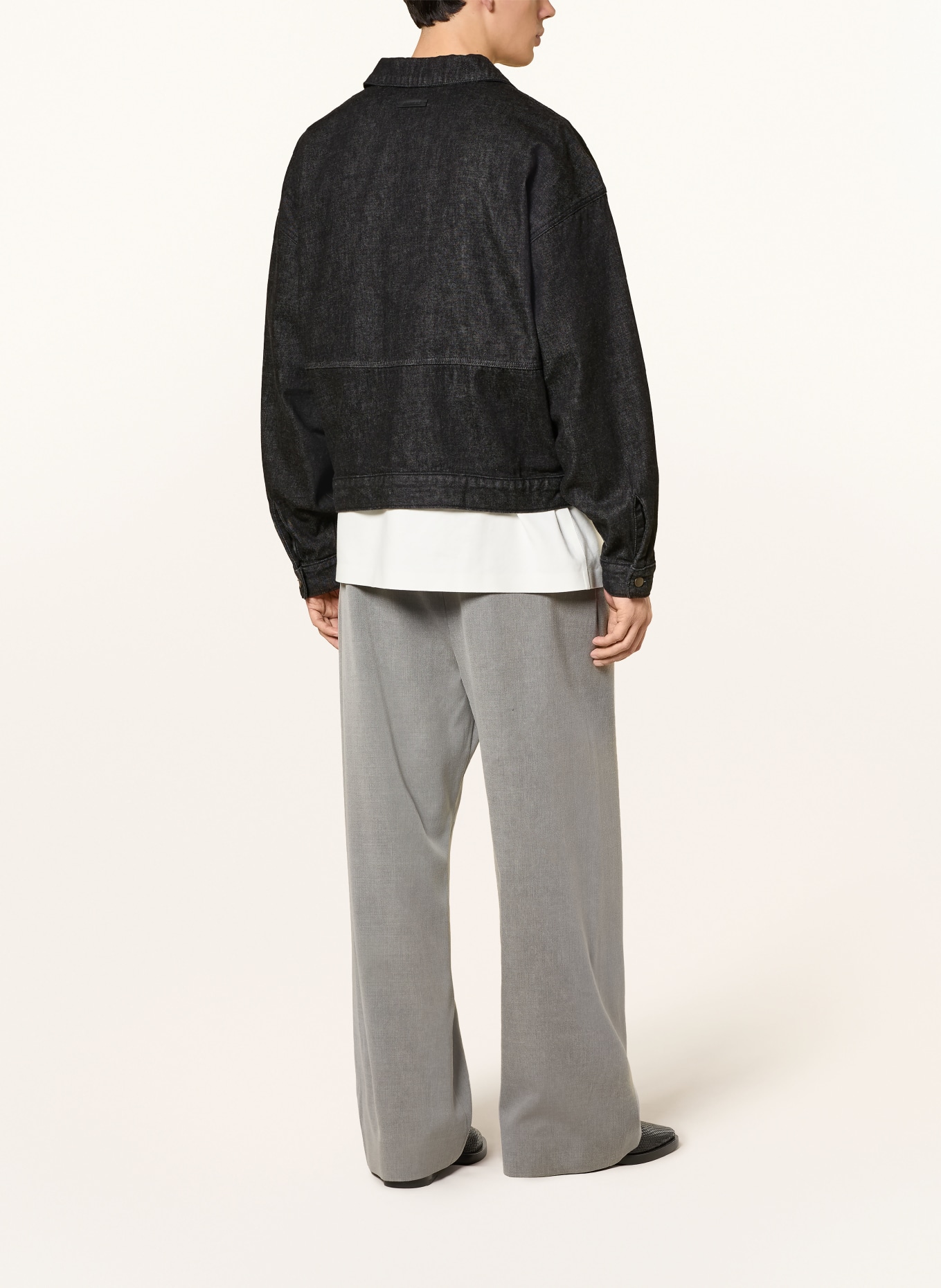 ESSENTIALS - FEAR OF GOD Jeansjacke: VINTAGE BLACK