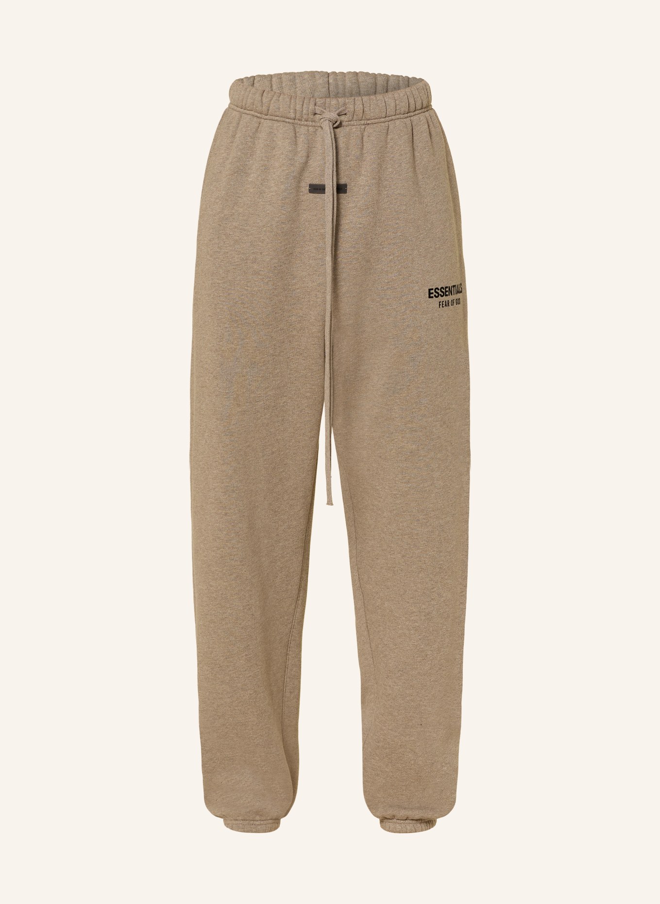 ESSENTIALS - FEAR OF GOD Sweatpants: TAUPE / SCHWARZ