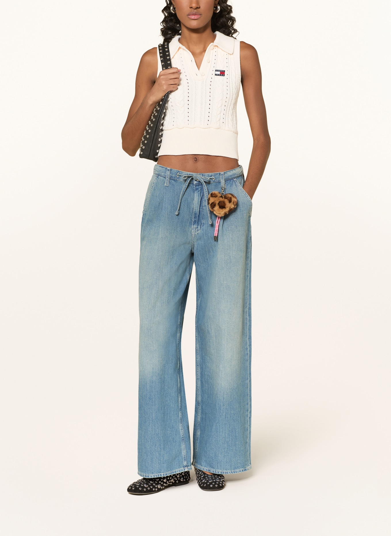 TOMMY JEANS Wide Leg Jeans CHARLIE: 1A5 Denim Medium