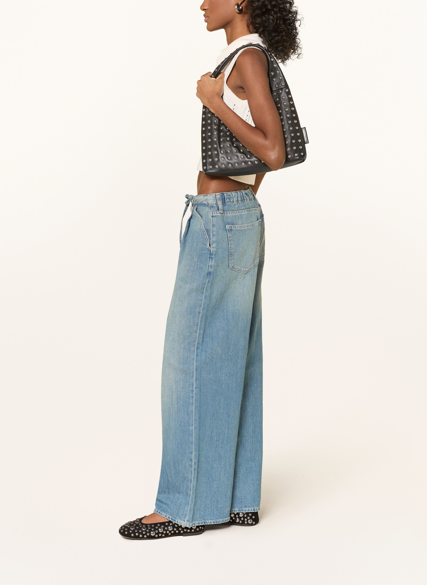 TOMMY JEANS Wide Leg Jeans CHARLIE: 1A5 Denim Medium