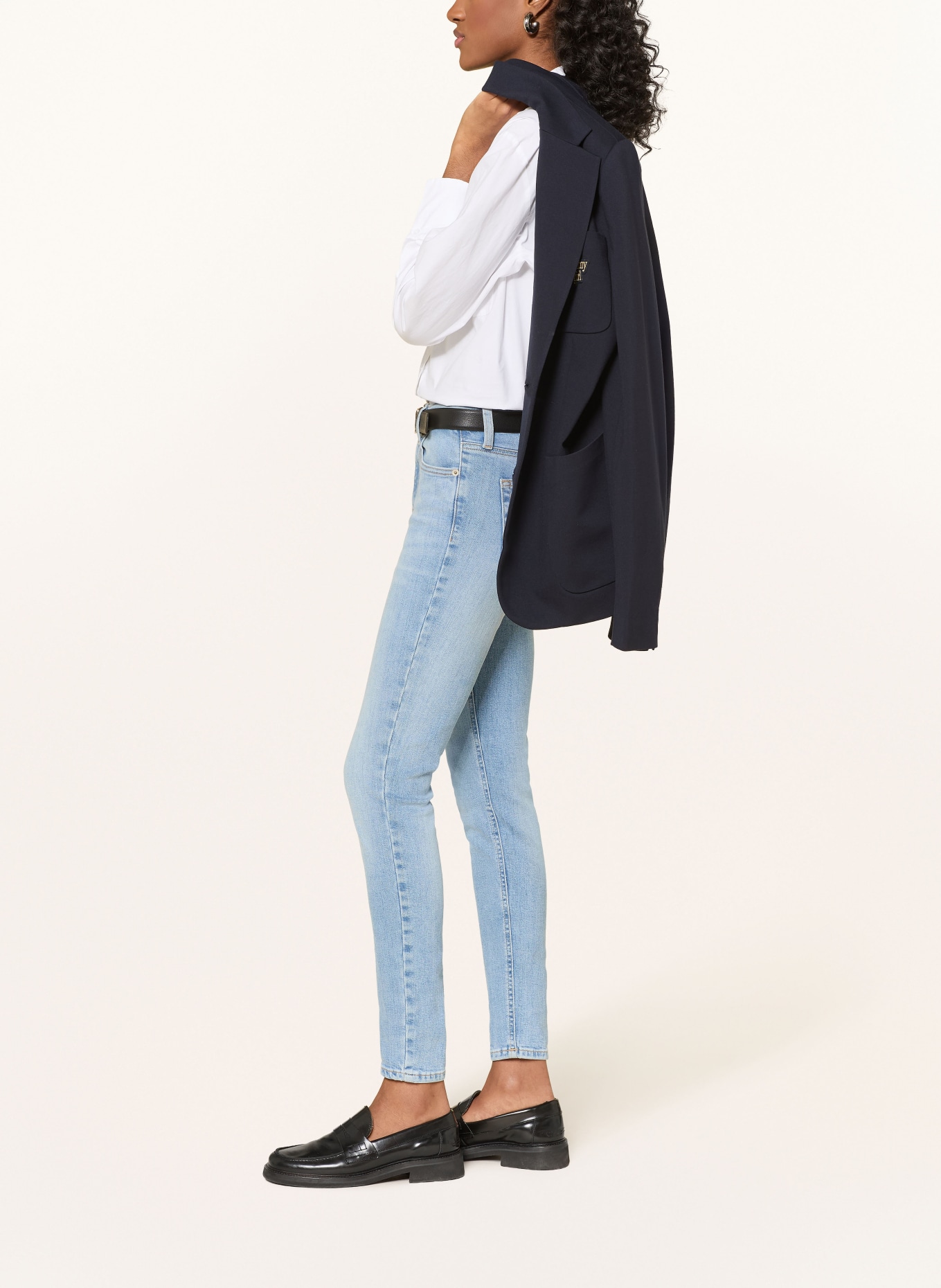 TOMMY JEANS NORA Skinny Jeans: 1AB Denim Light
