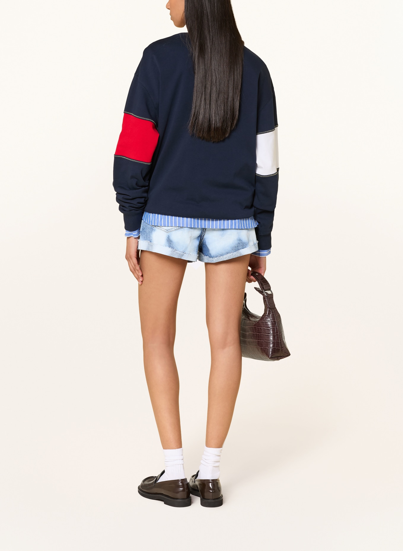 TOMMY JEANS Jeansshorts: 1AB Denim Light