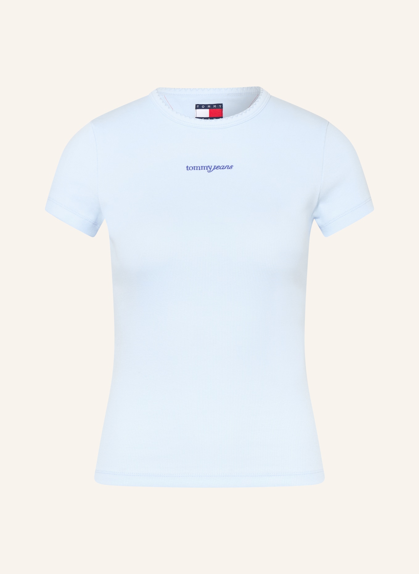 TOMMY JEANS T-shirt: LIGHT BLUE