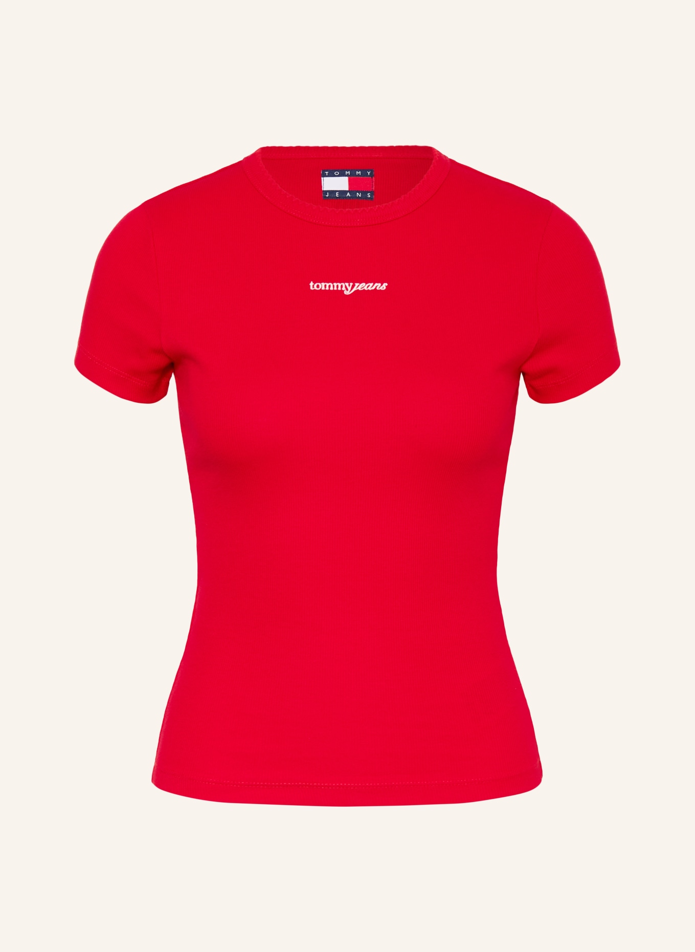 TOMMY JEANS T-shirt: RED