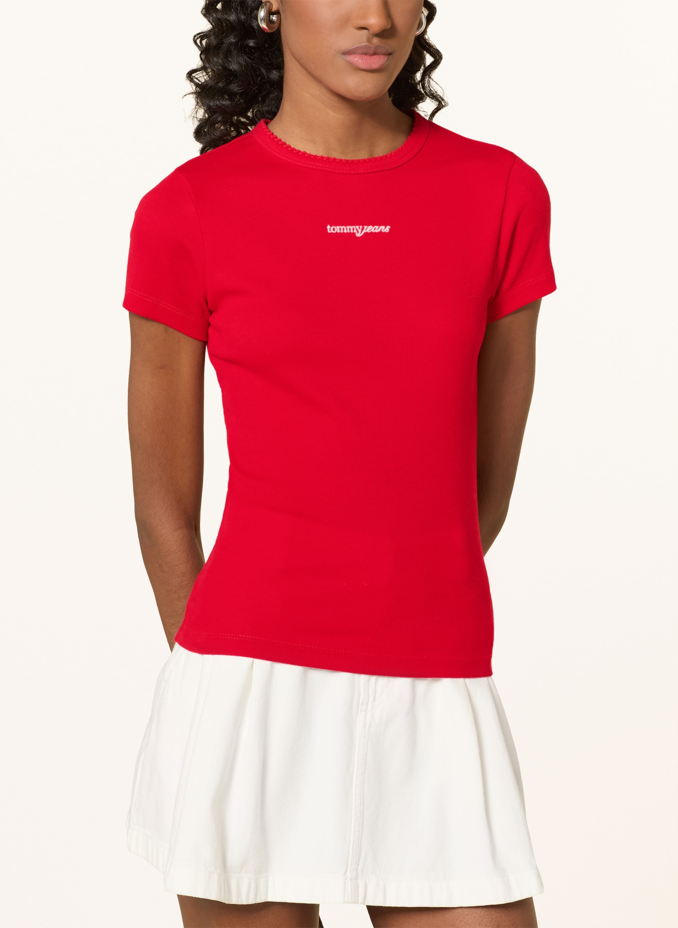 TOMMY JEANS T-shirt: RED