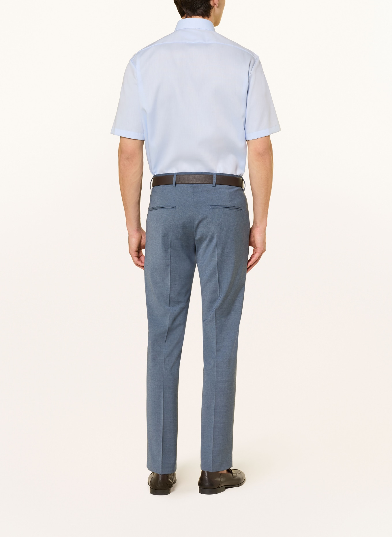 OLYMP Kurzarm-Hemd Luxor comfort fit: HELLBLAU