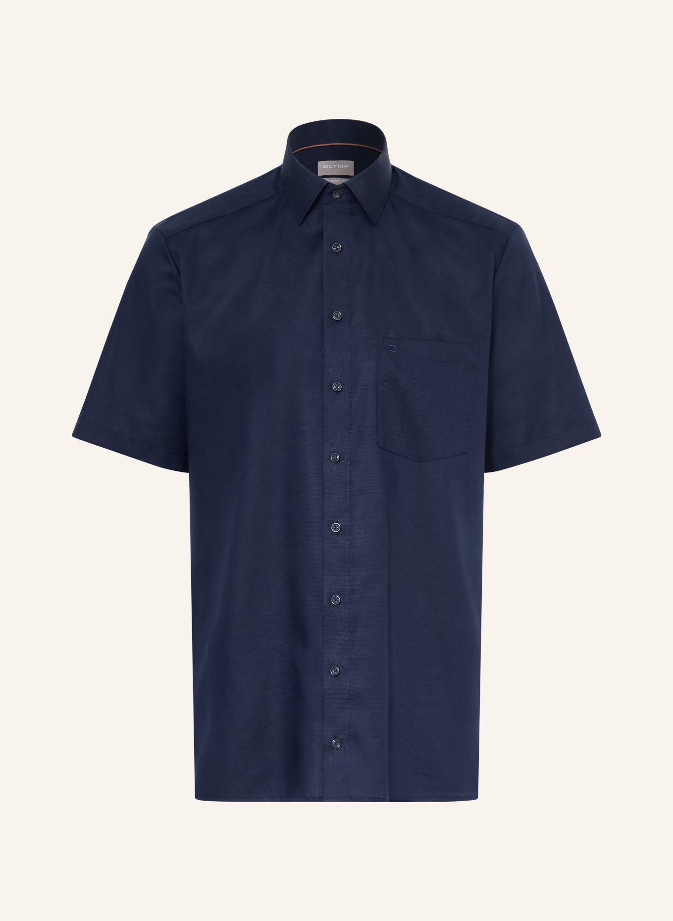OLYMP Kurzarm-Hemd Luxor comfort fit: DUNKELBLAU