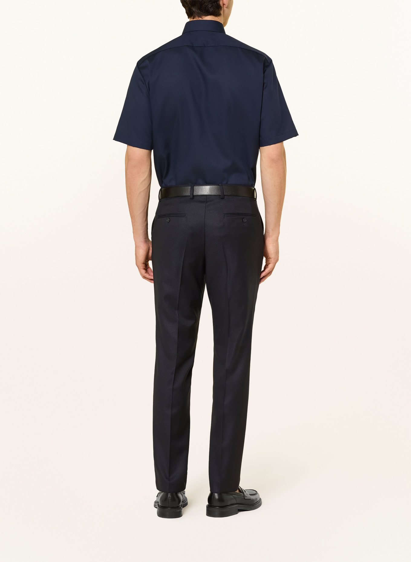 OLYMP Kurzarm-Hemd Luxor comfort fit: DUNKELBLAU