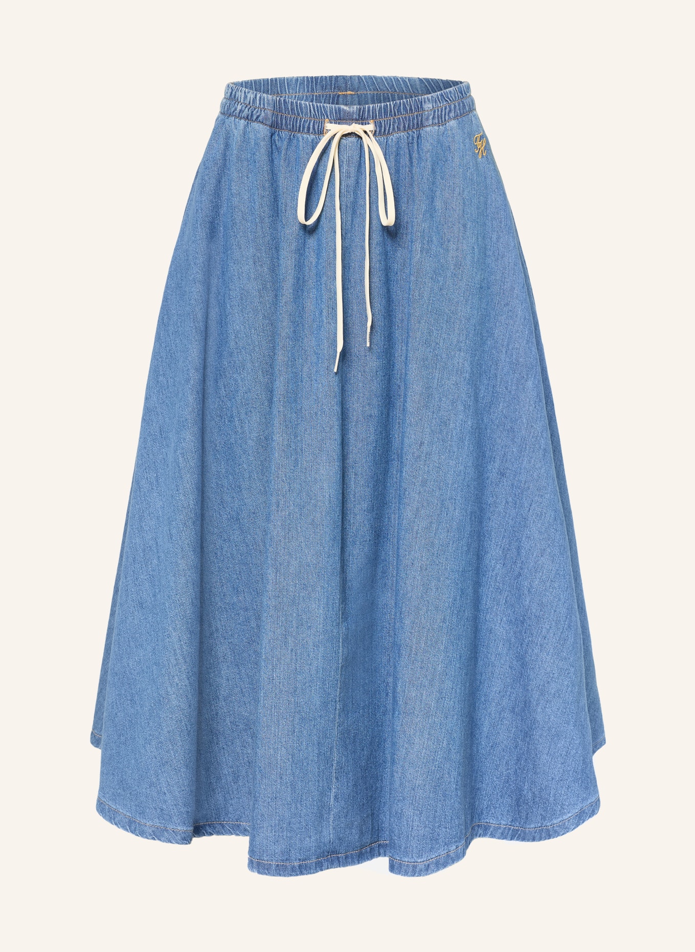 TOMMY HILFIGER Jeansrock: BLAU