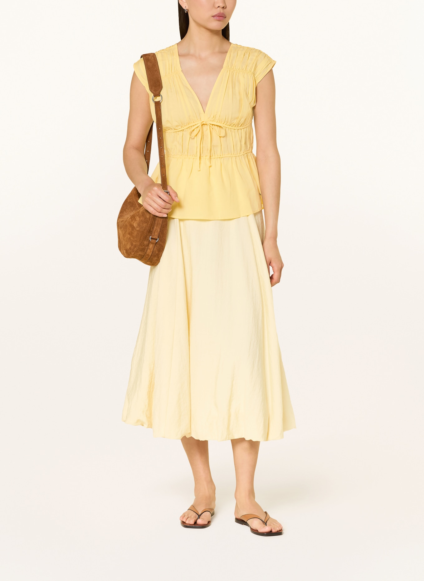 TOMMY HILFIGER Blusenshirt: GELB