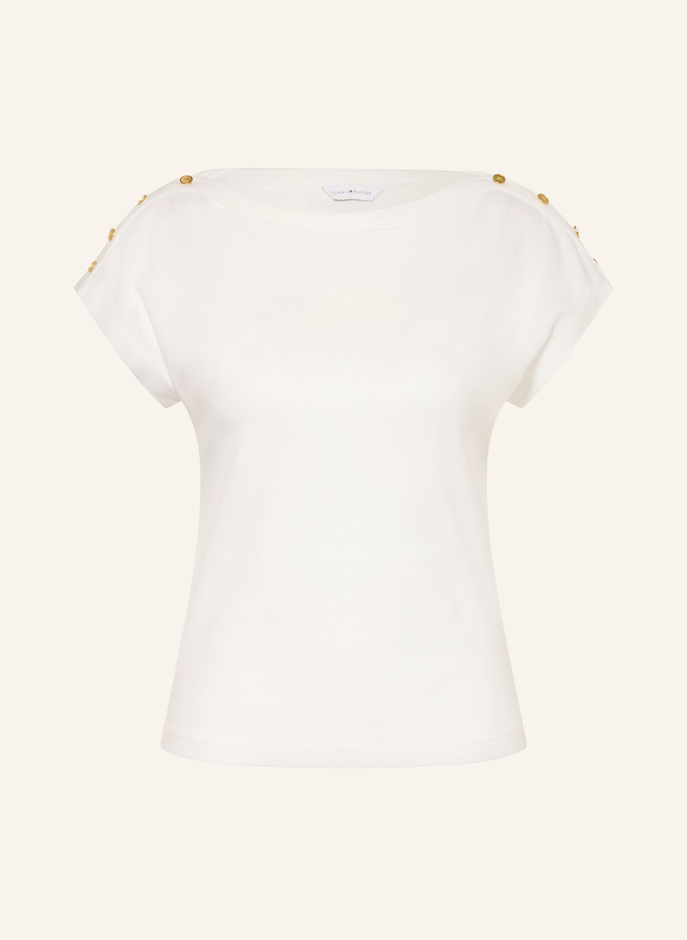 TOMMY HILFIGER T-shirt: HVID