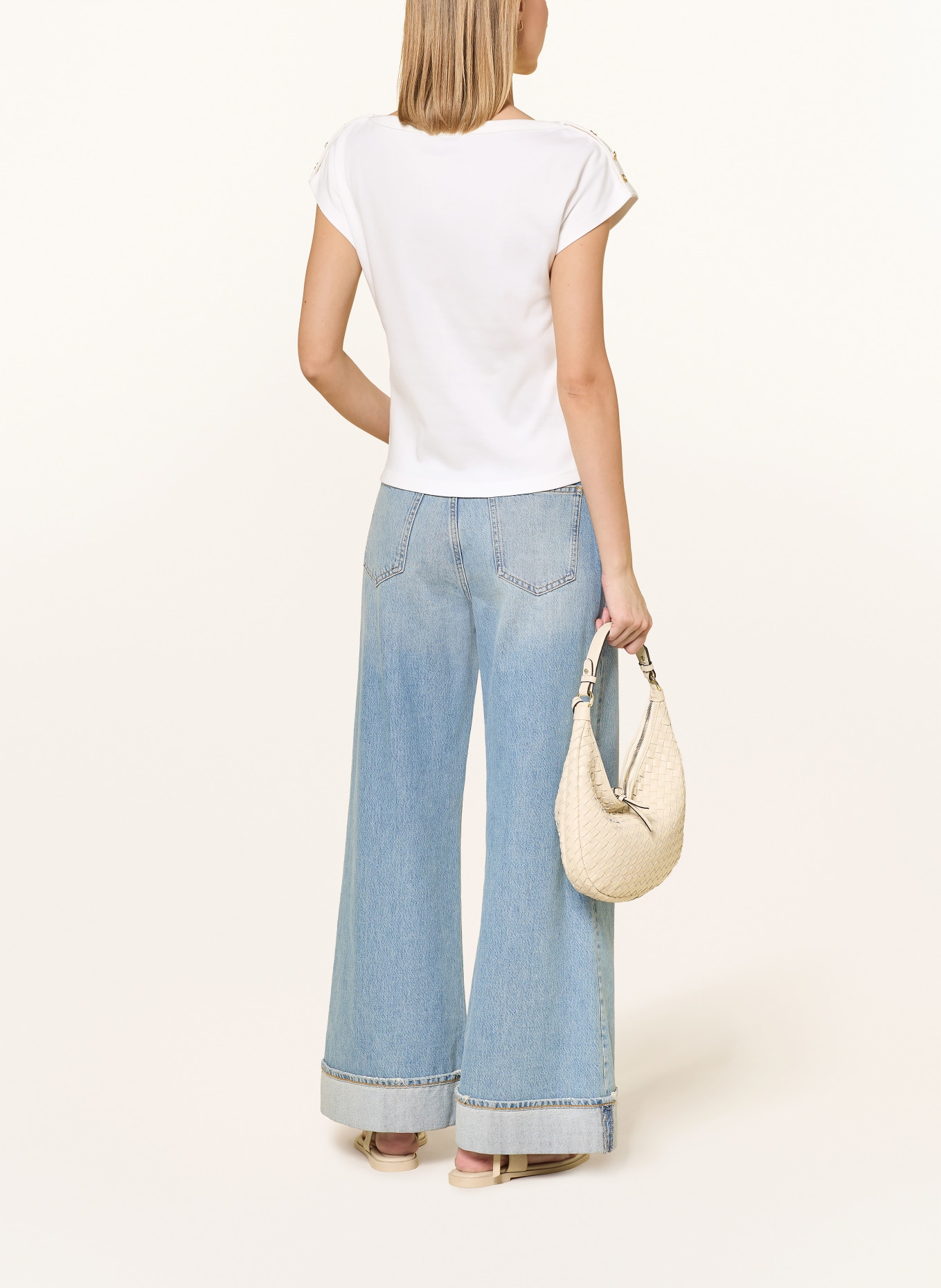 TOMMY HILFIGER T-shirt: HVID