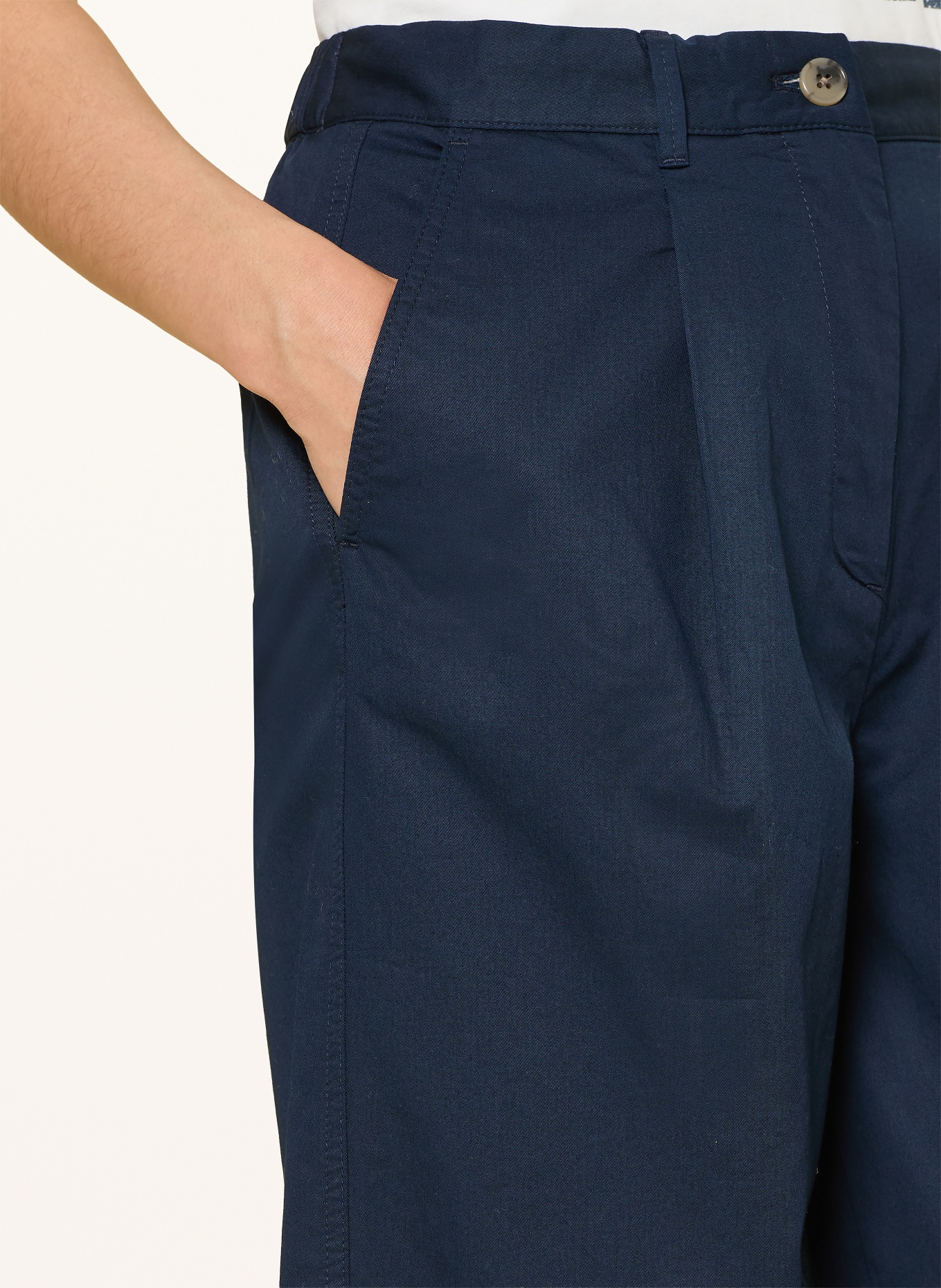 TOMMY HILFIGER 7/8 pants: DARK BLUE