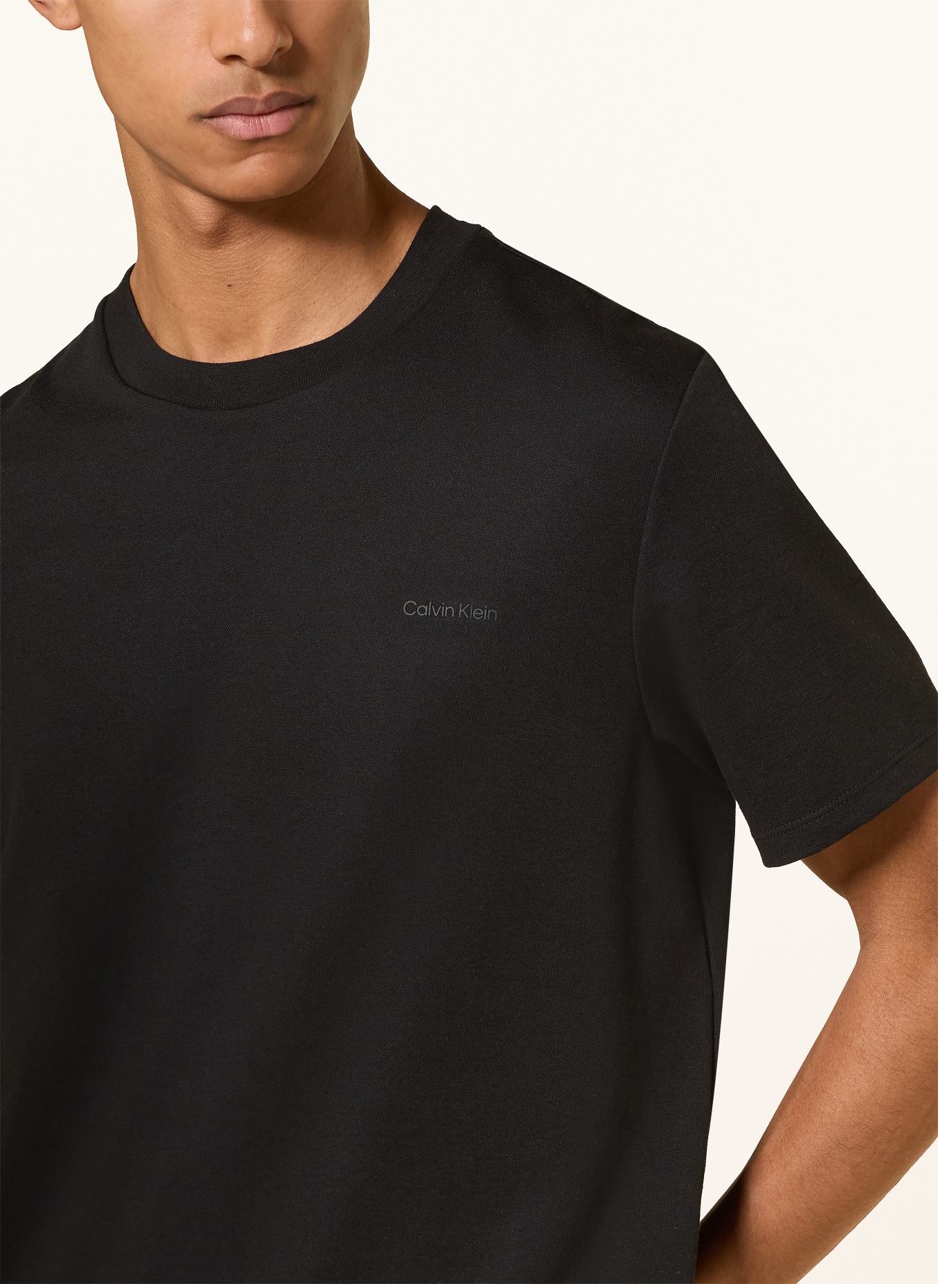 Calvin Klein Tričko: ČERNÁ