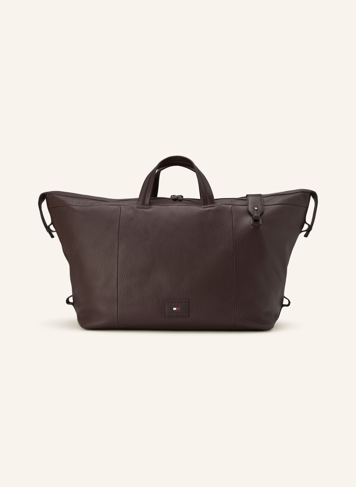 TOMMY HILFIGER Reisetasche: DUNKELBRAUN