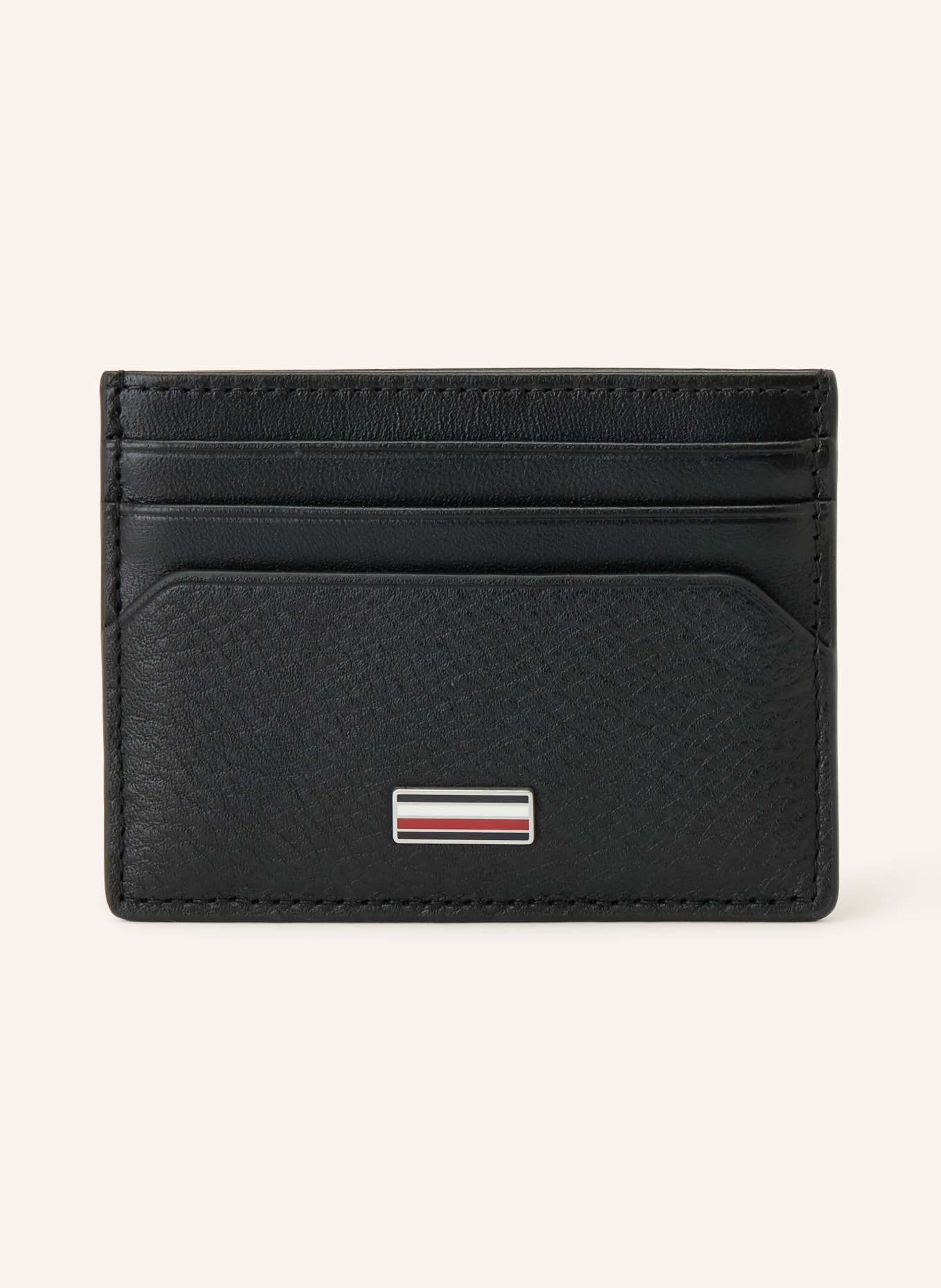 TOMMY HILFIGER Card holder: BLACK