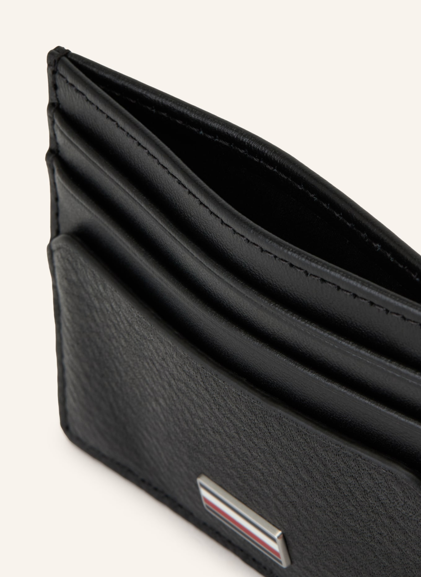 TOMMY HILFIGER Card holder: BLACK