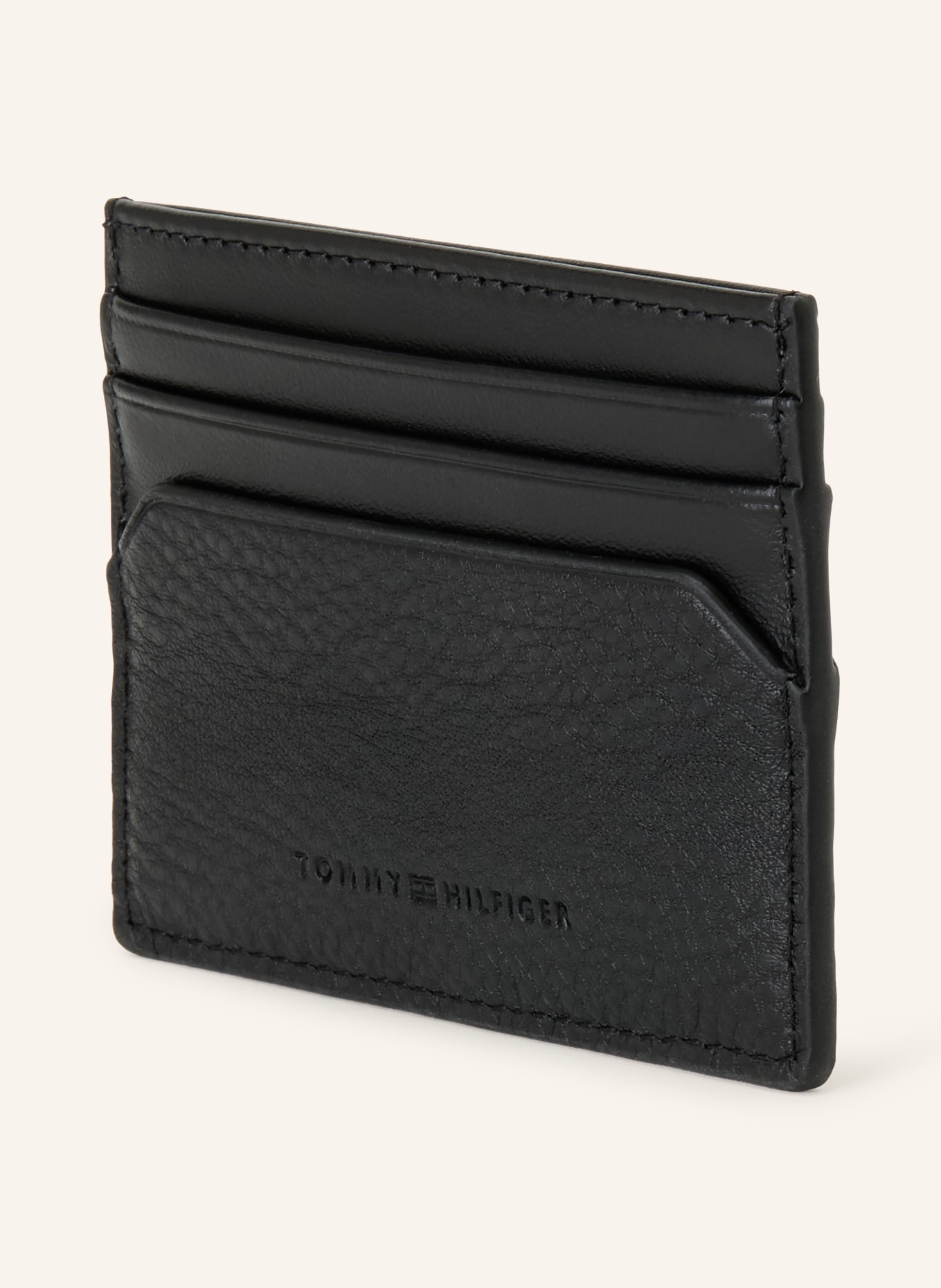 TOMMY HILFIGER Card holder: BLACK