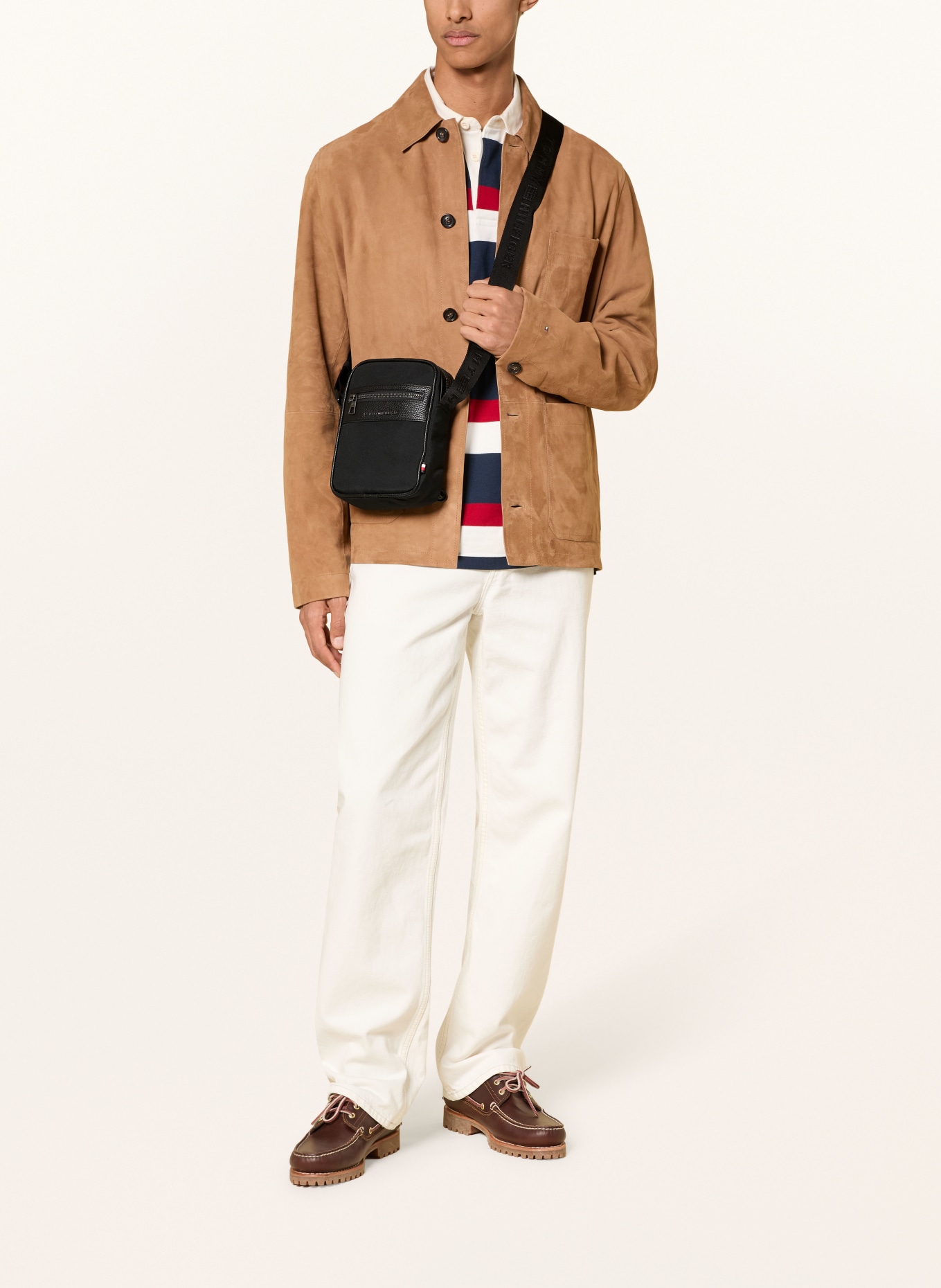 TOMMY HILFIGER Shoulder bag: BLACK